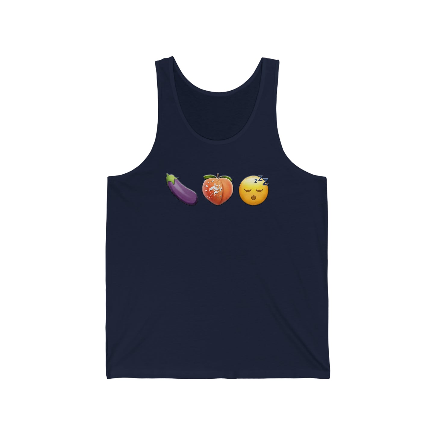 Rude Emoji Unisex Jersey Tank