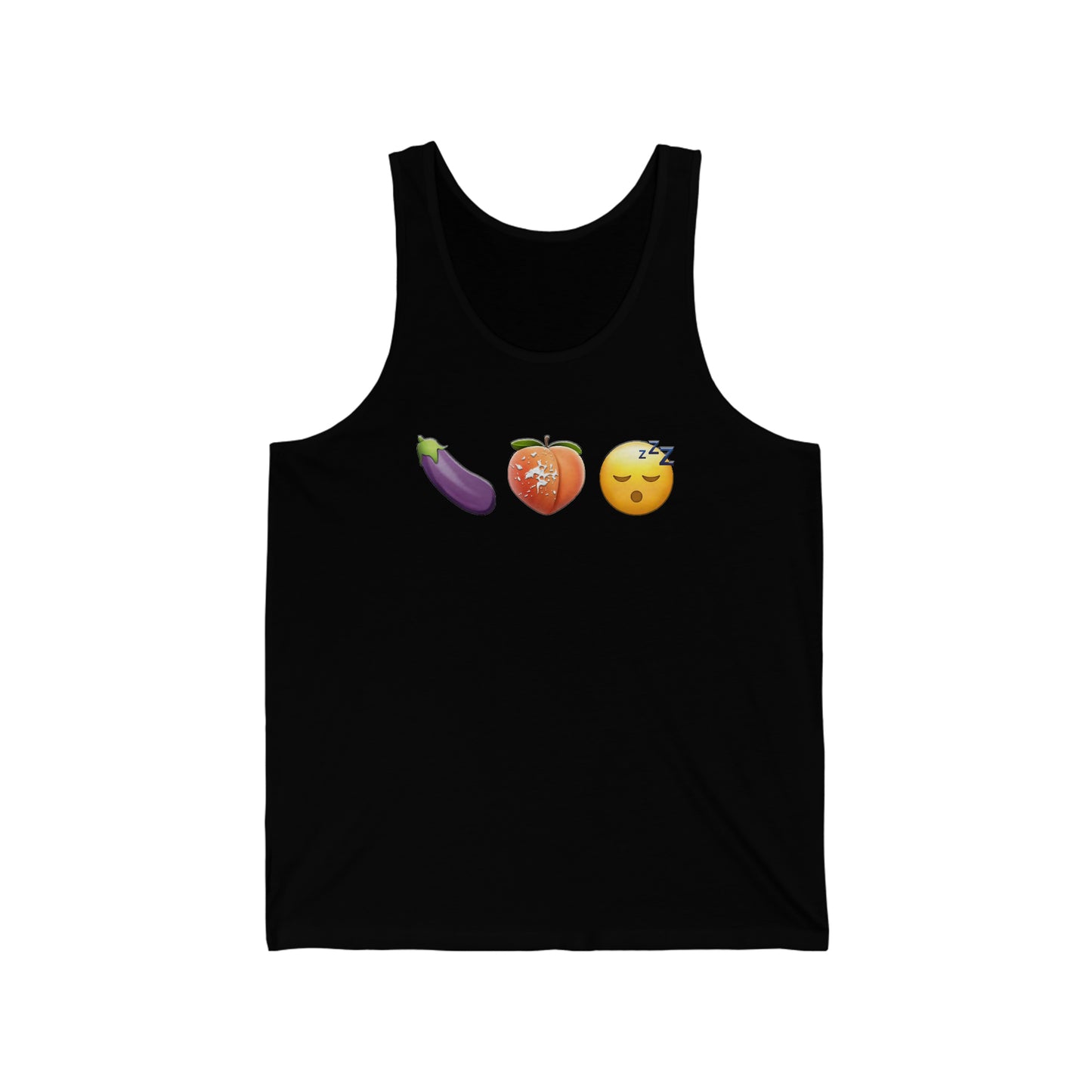 Rude Emoji Unisex Jersey Tank