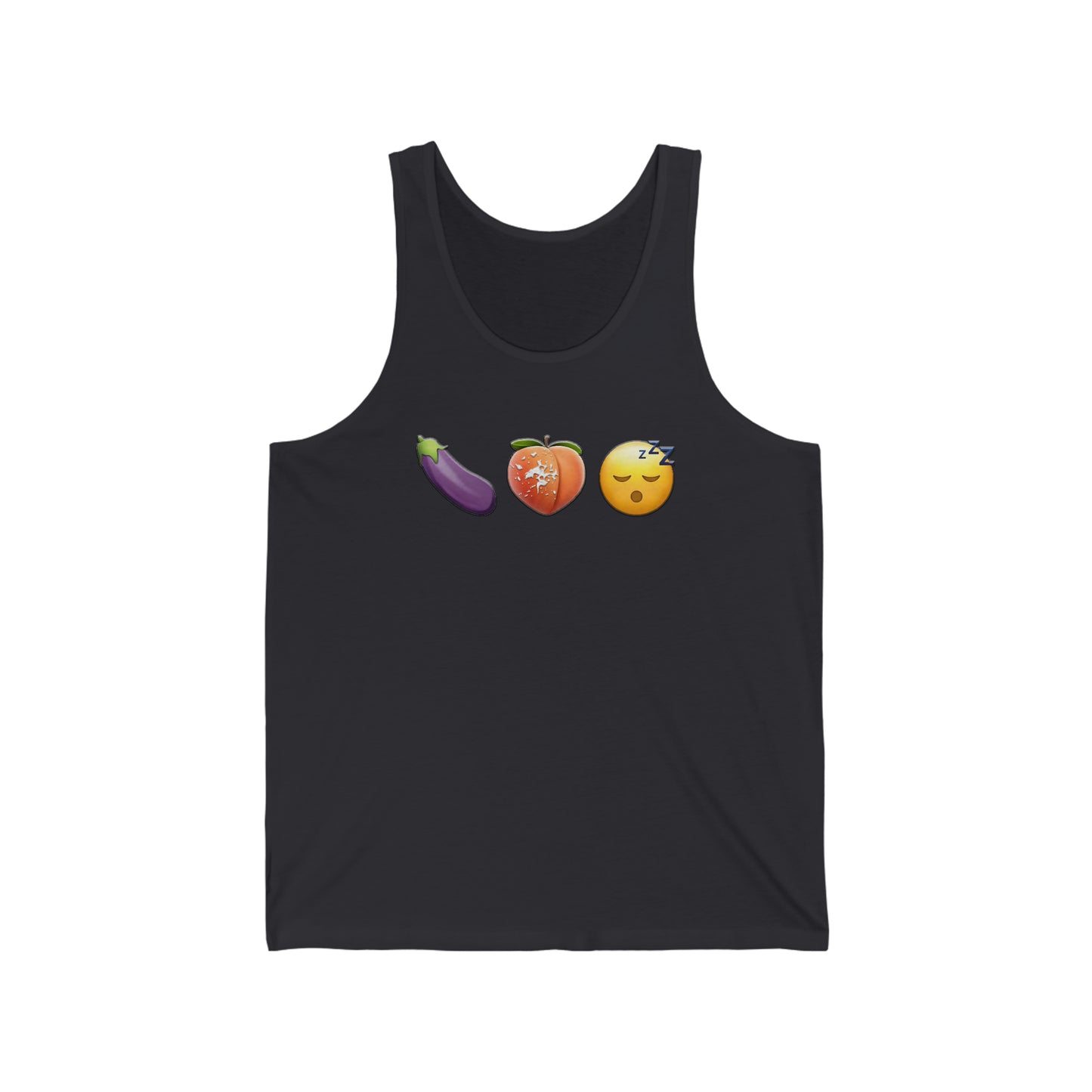 Rude Emoji Unisex Jersey Tank