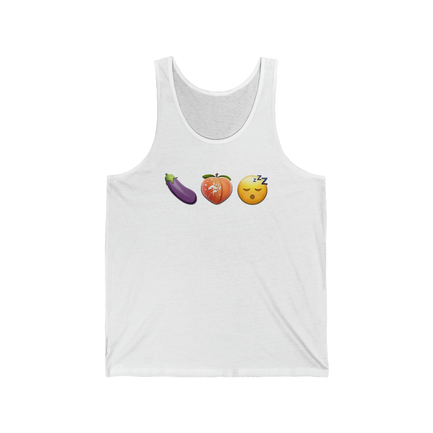 Rude Emoji Unisex Jersey Tank