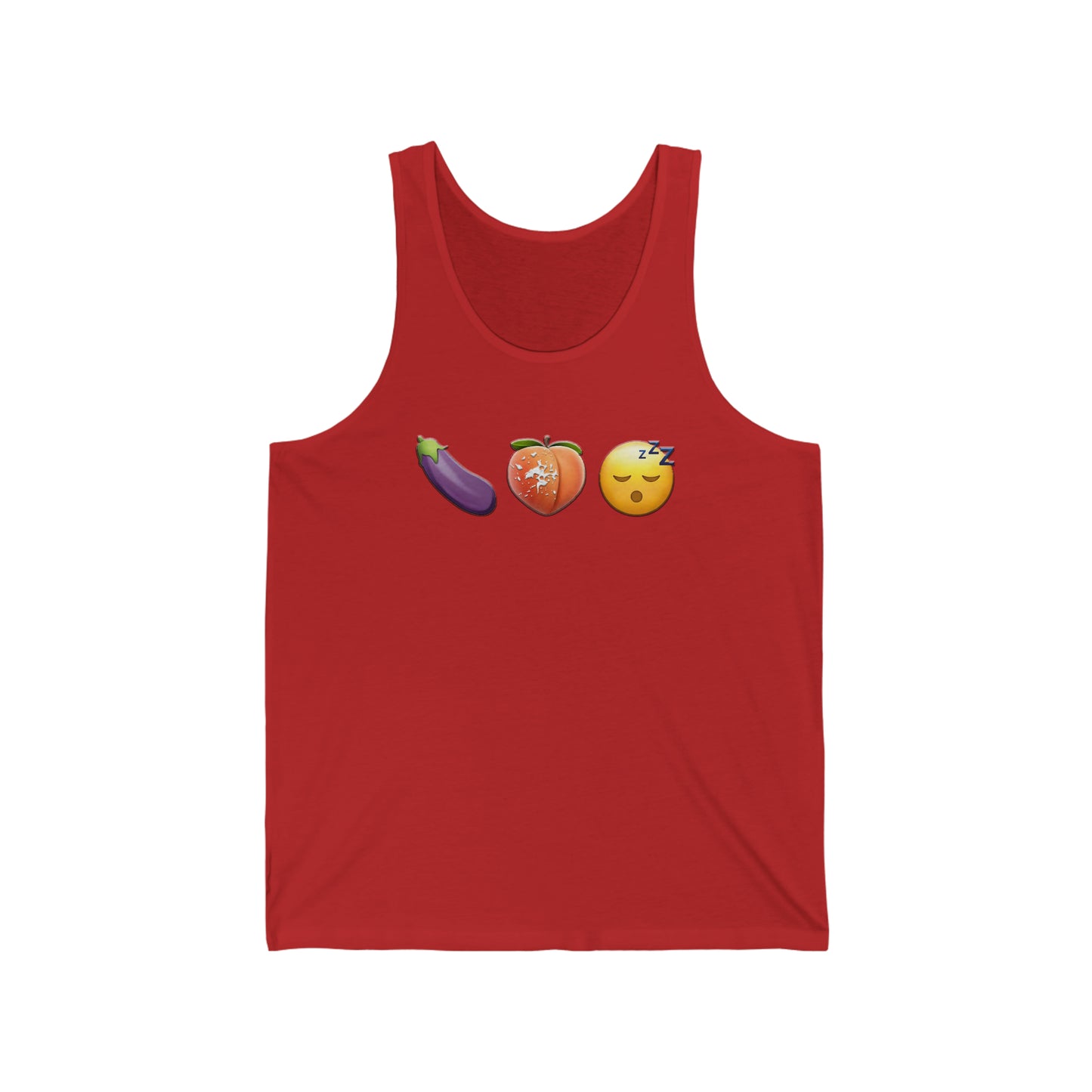 Rude Emoji Unisex Jersey Tank