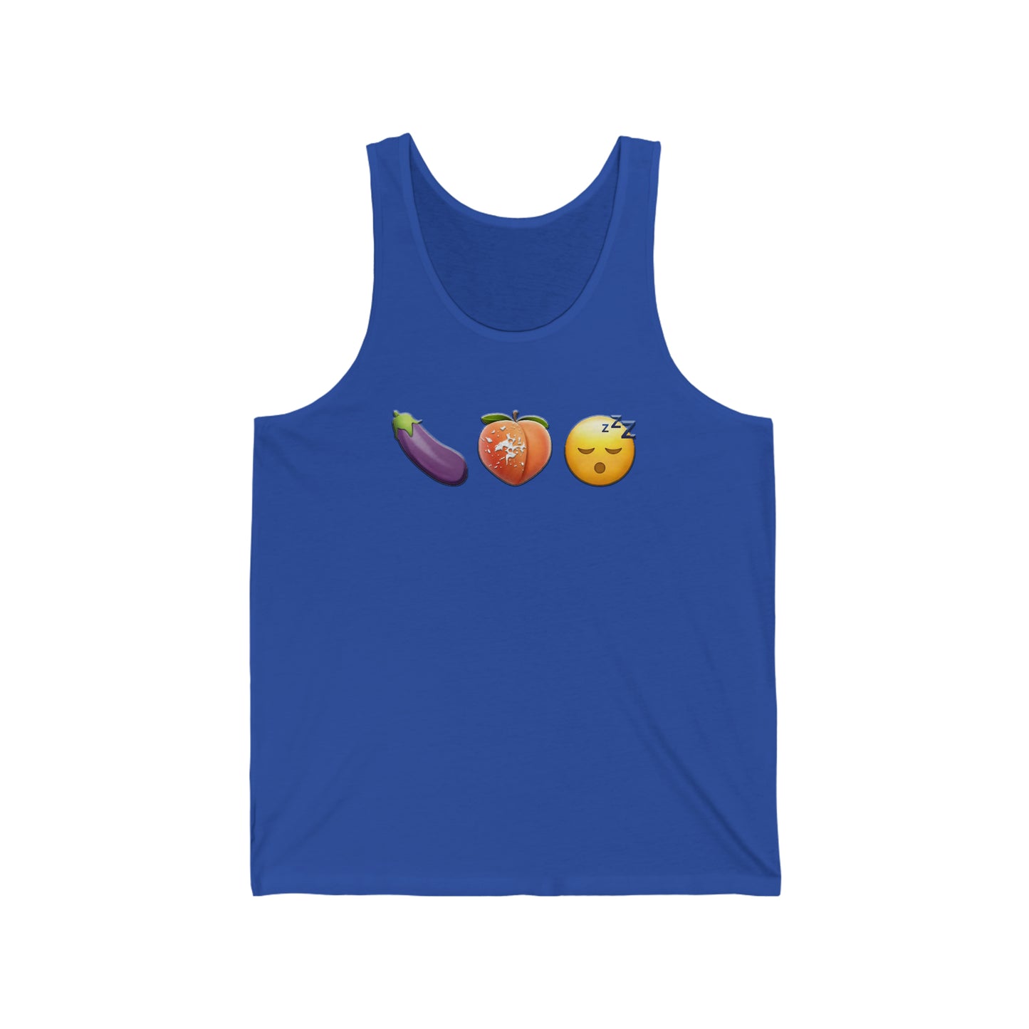 Rude Emoji Unisex Jersey Tank