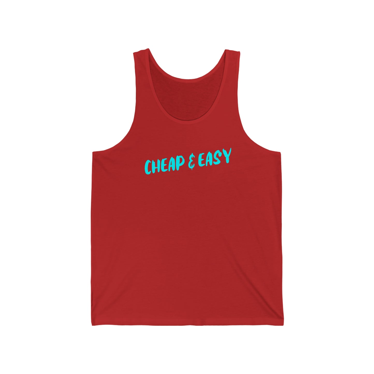 Cheap & Easy Unisex Jersey Tank