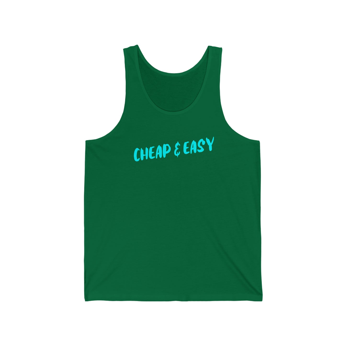 Cheap & Easy Unisex Jersey Tank
