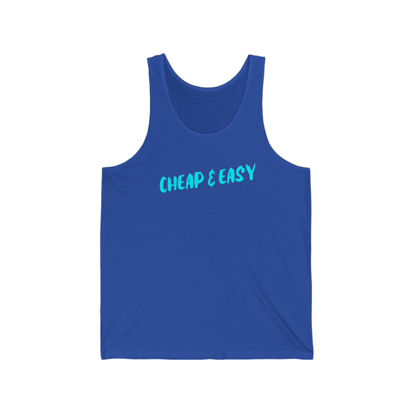 Cheap & Easy Unisex Jersey Tank