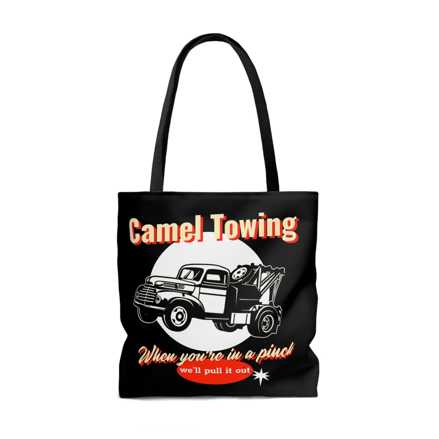 Camel Towing Rewd Tees Beach Tote Bag
