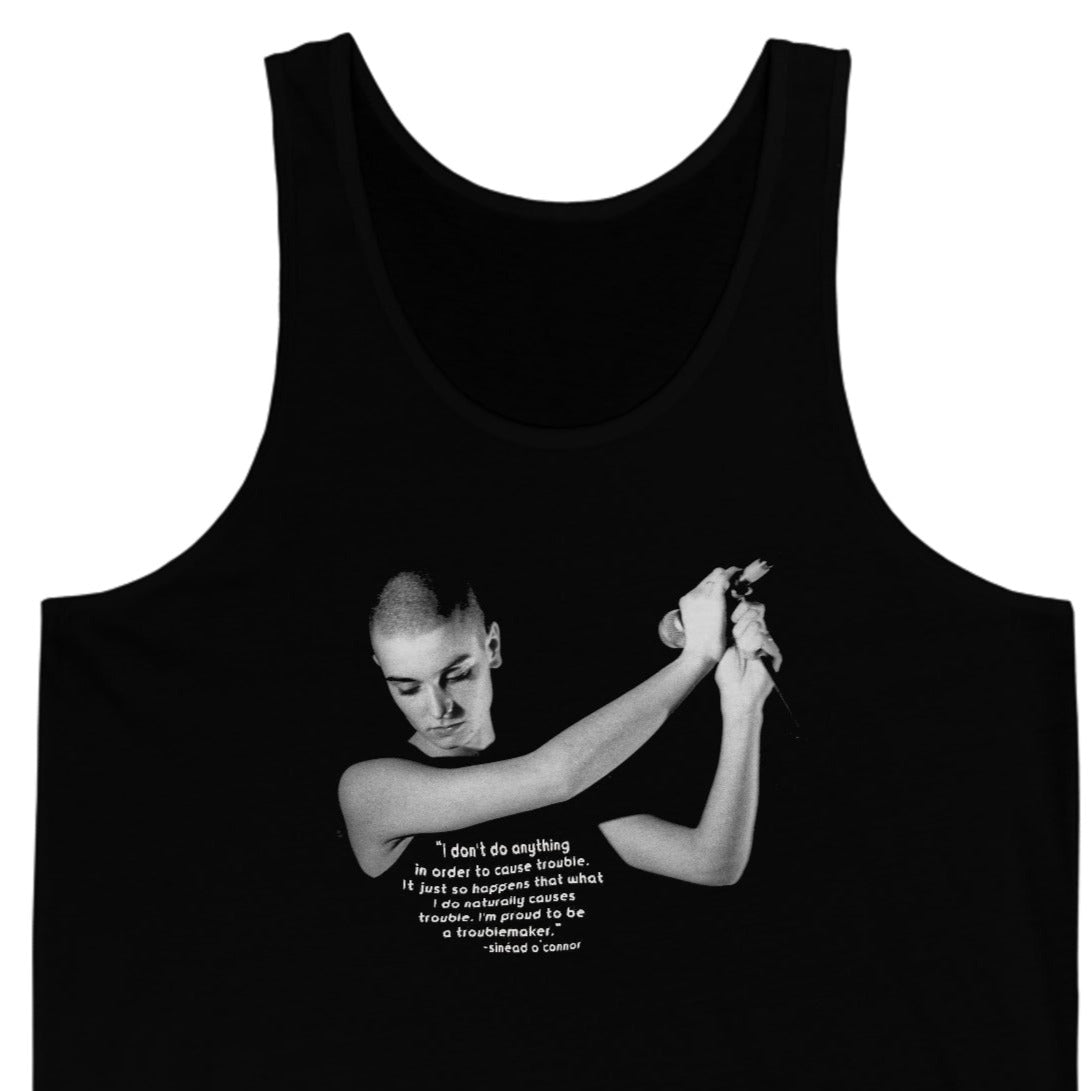 Sinéad O'Connor Troublemaker Unisex Jersey Tank