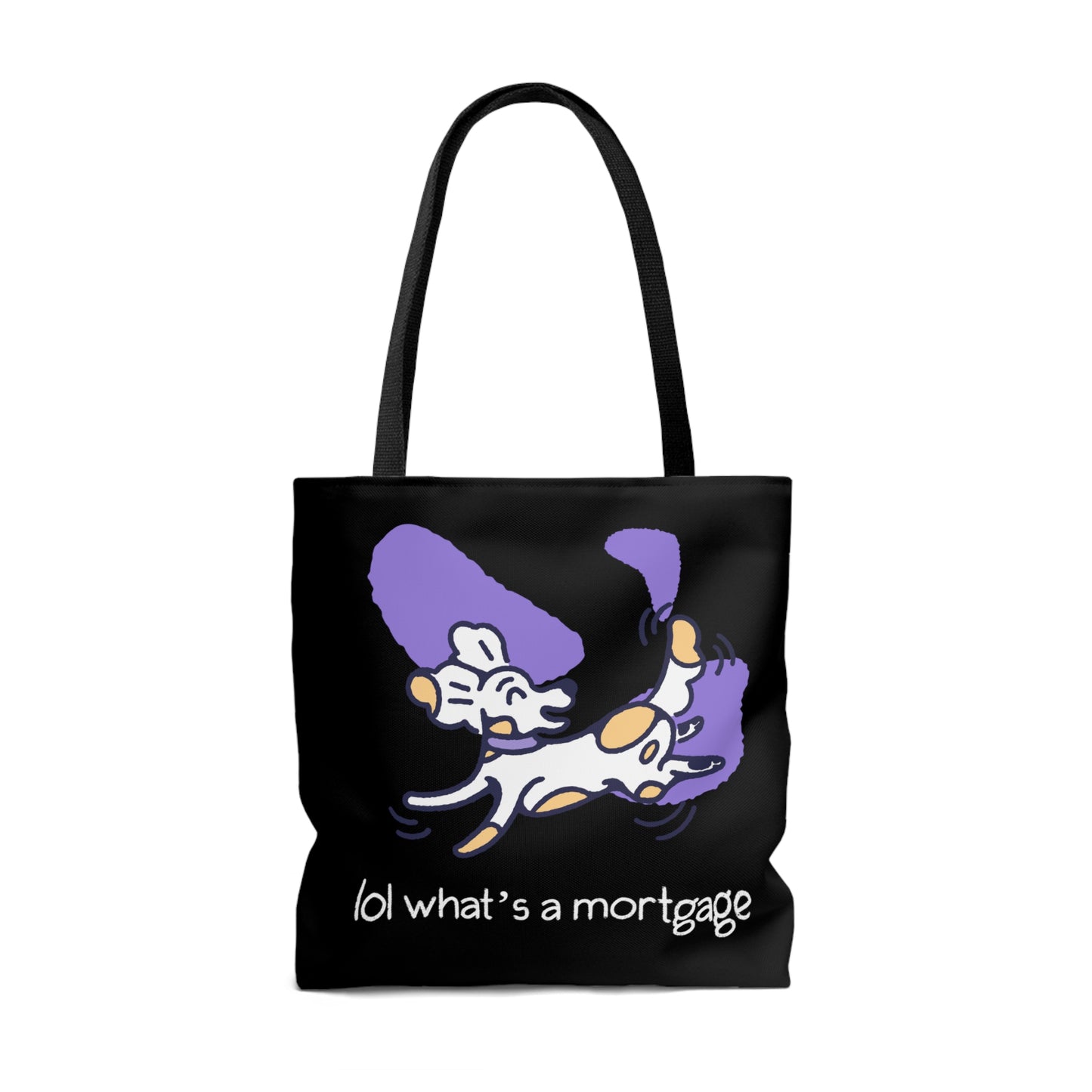 Funny Dog Rewd Tees 18 x 17 Beach Tote Bag (AOP)