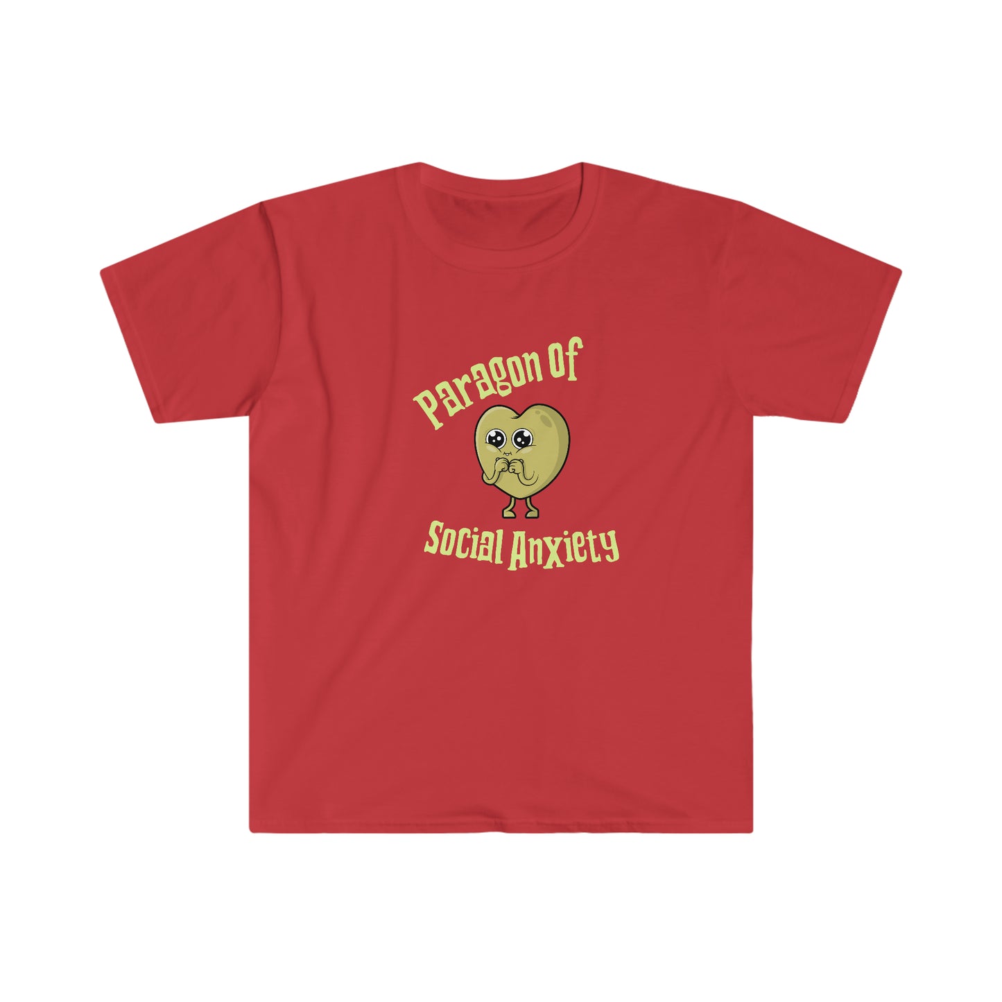 Social Anxiety Rewd Tees Unisex Softstyle T-Shirt