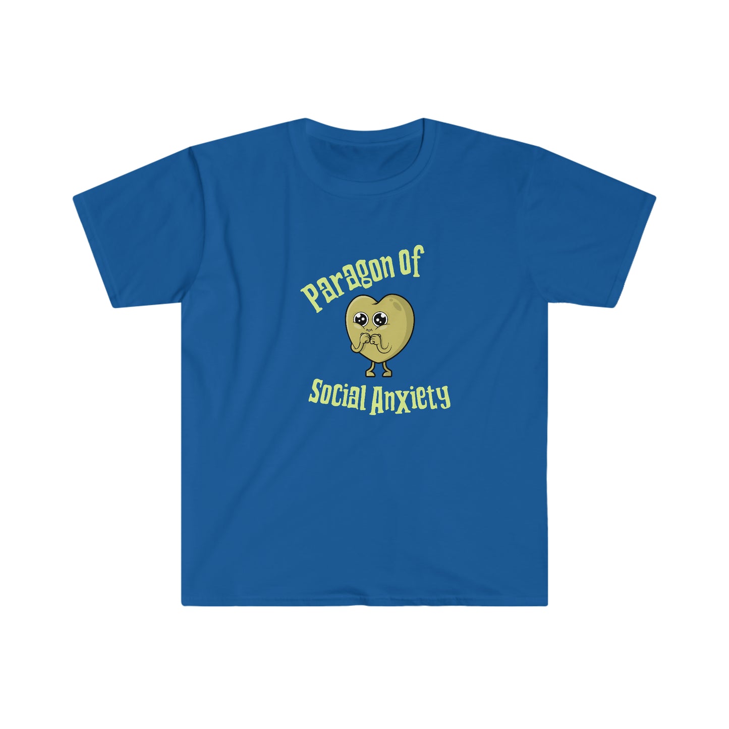 Social Anxiety Rewd Tees Unisex Softstyle T-Shirt