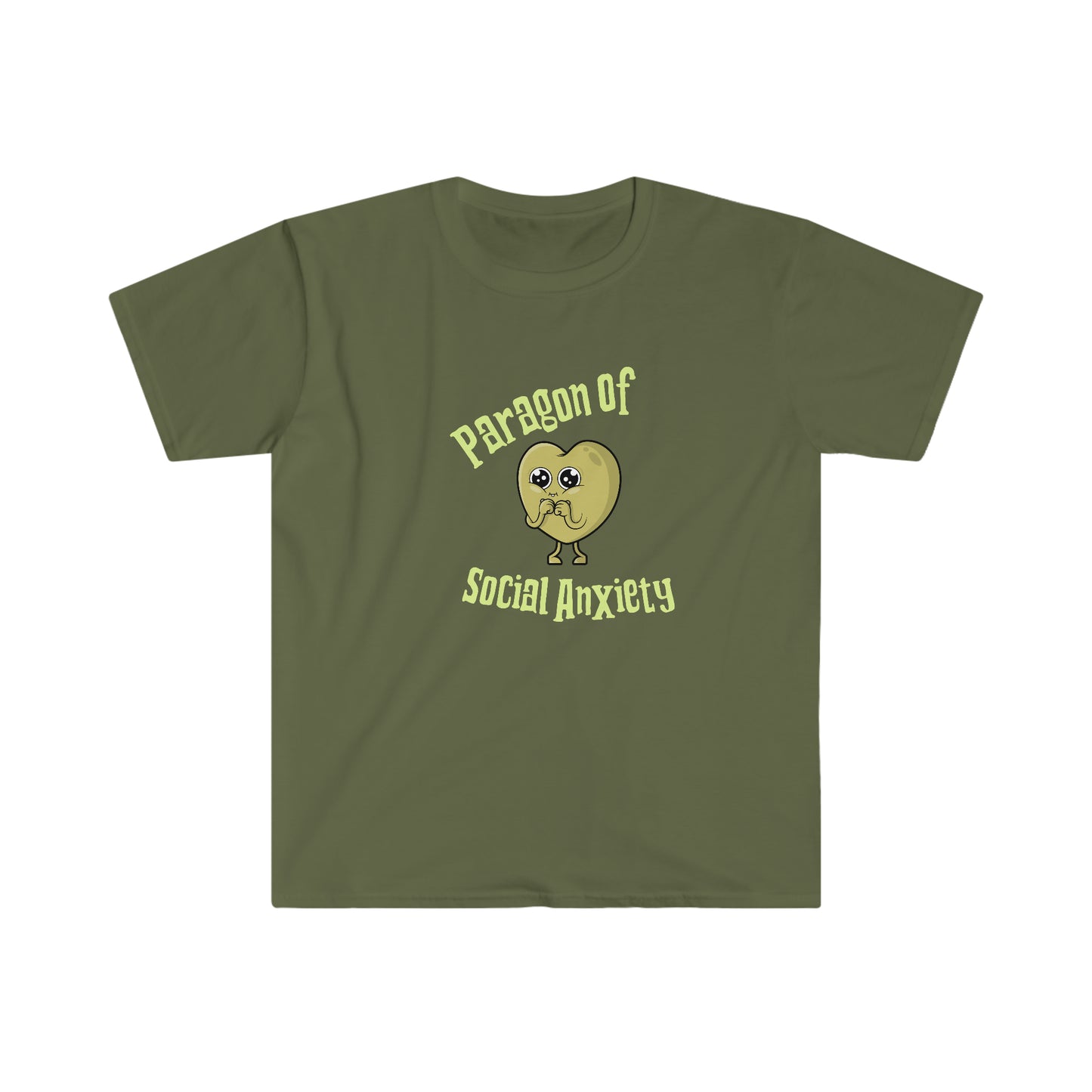Social Anxiety Rewd Tees Unisex Softstyle T-Shirt