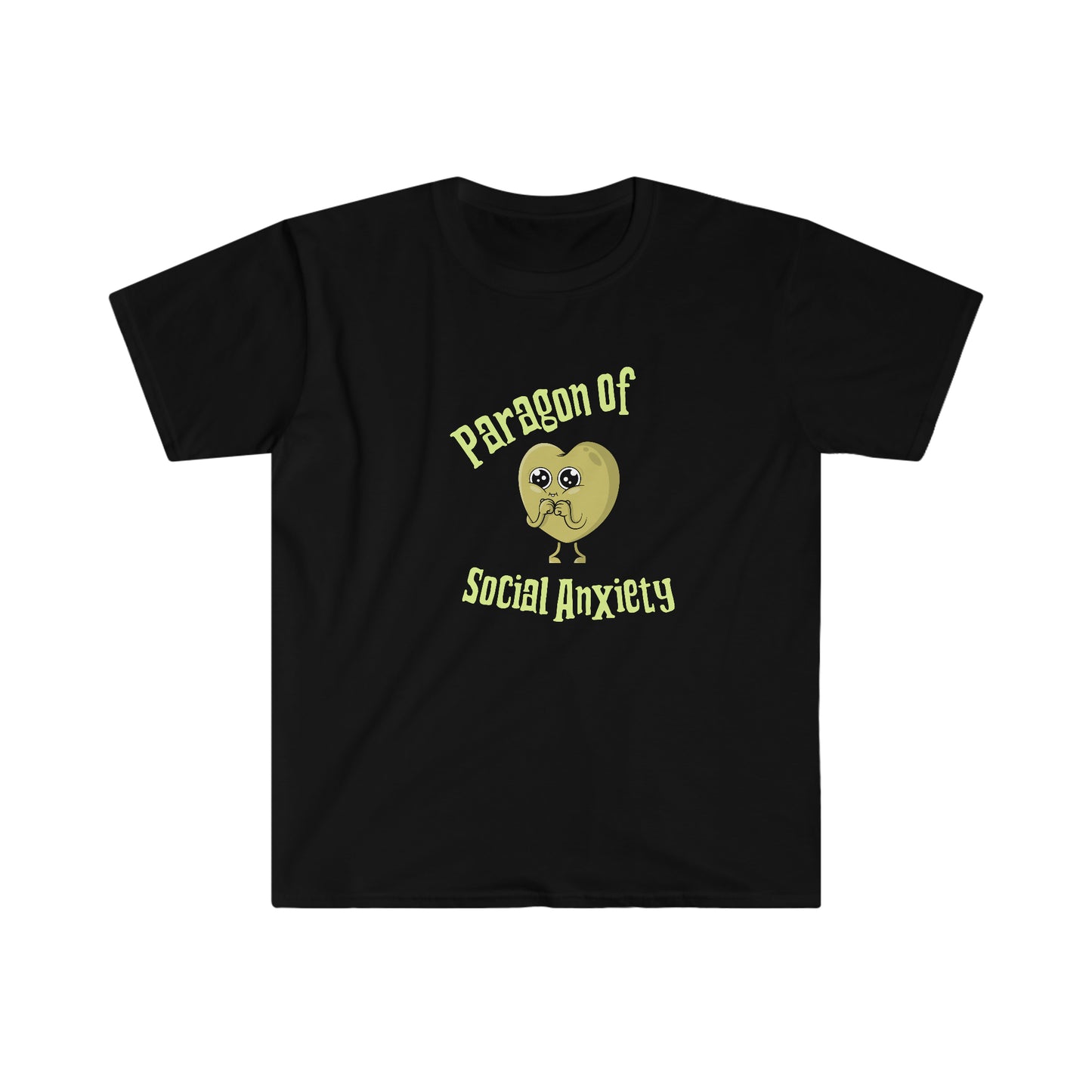 Social Anxiety Rewd Tees Unisex Softstyle T-Shirt
