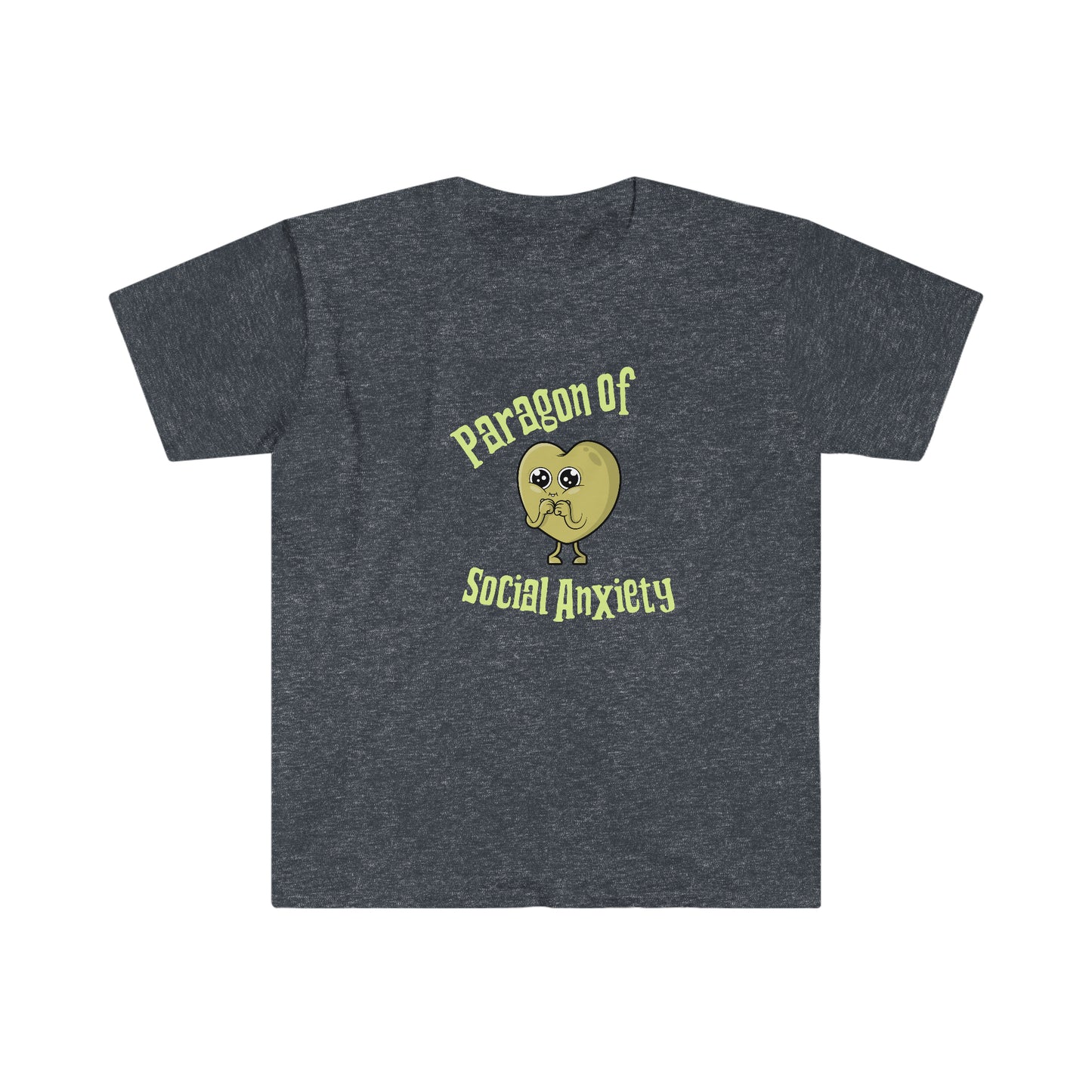 Social Anxiety Rewd Tees Unisex Softstyle T-Shirt