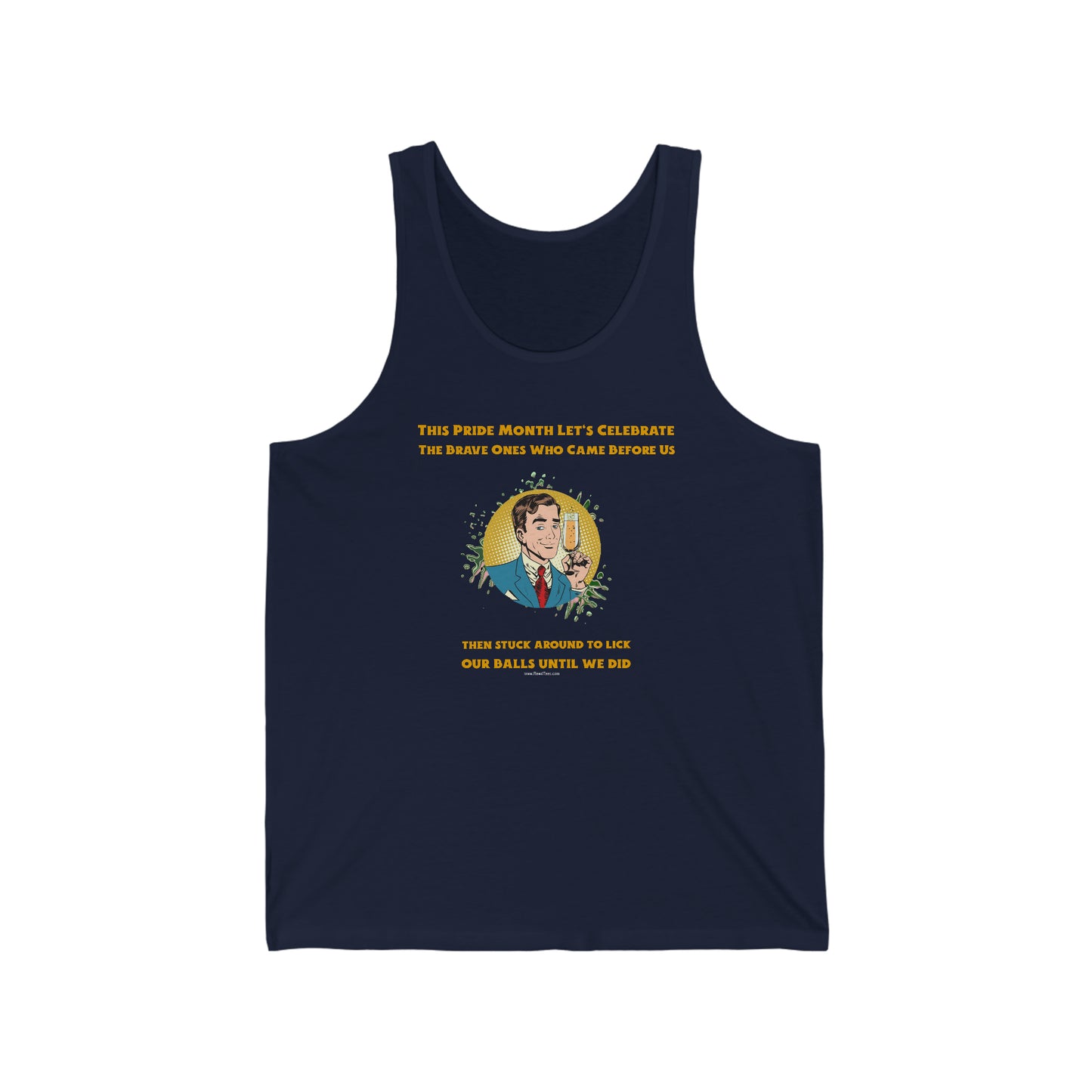 Pride Ball Licker Celebration Unisex Jersey Tank