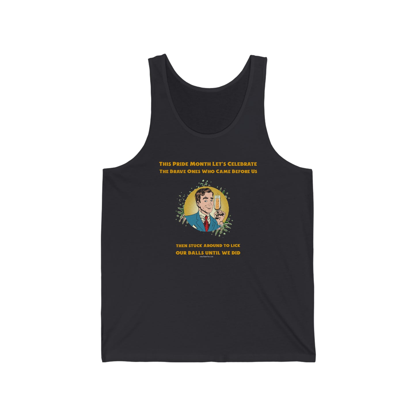Pride Ball Licker Celebration Unisex Jersey Tank