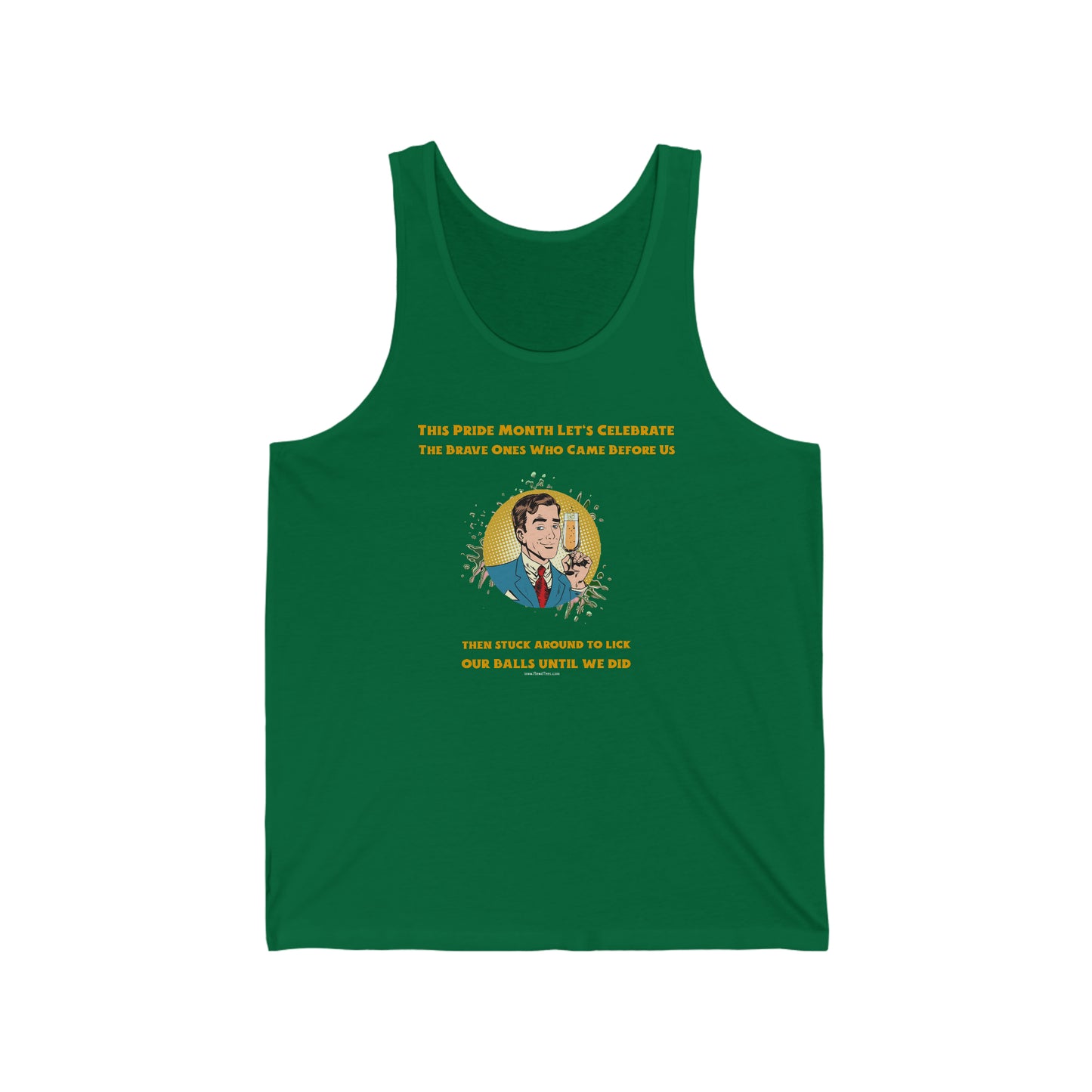 Pride Ball Licker Celebration Unisex Jersey Tank