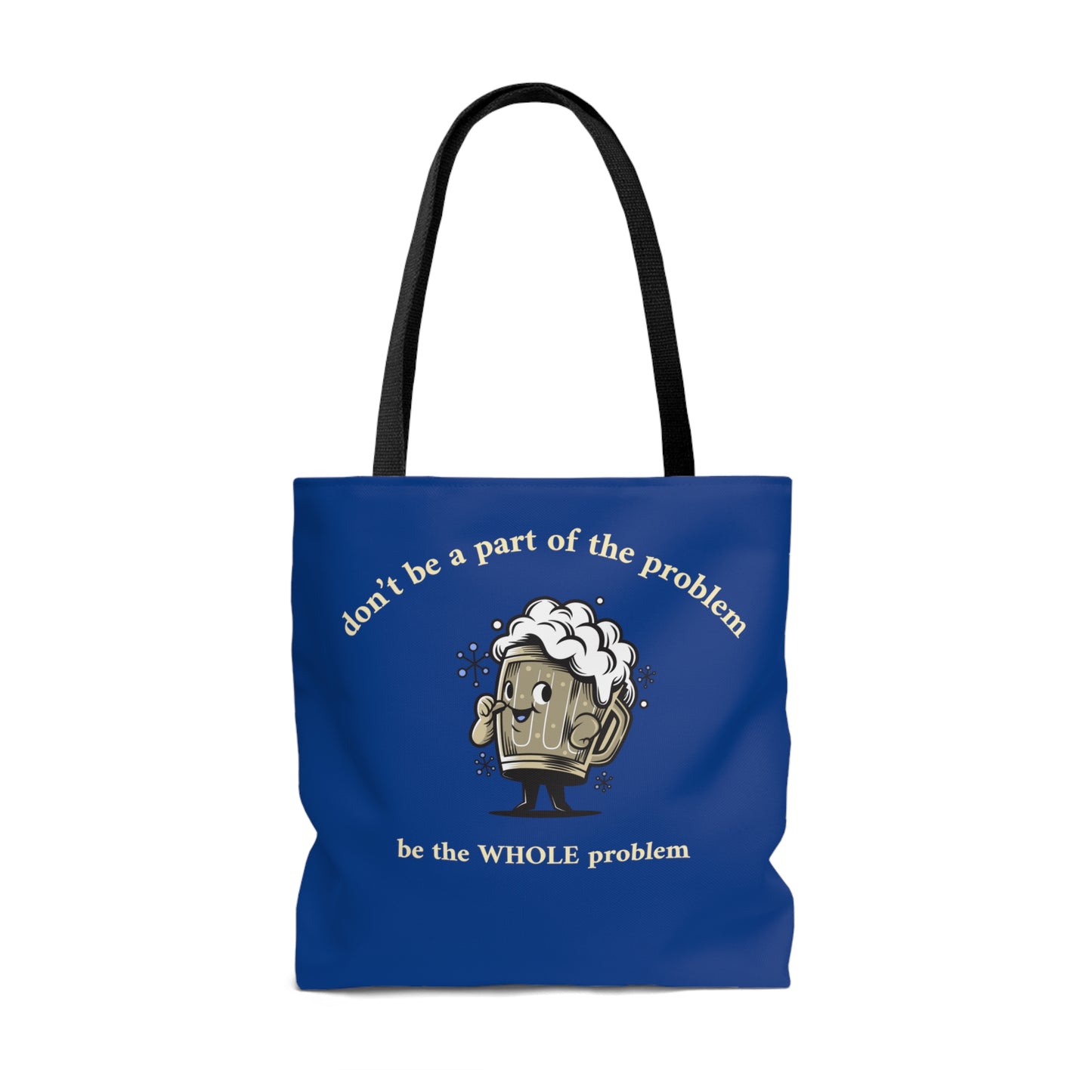 A Part of the Problem Rewd Tees 18" x 17" Beach Tote Bag (AOP)