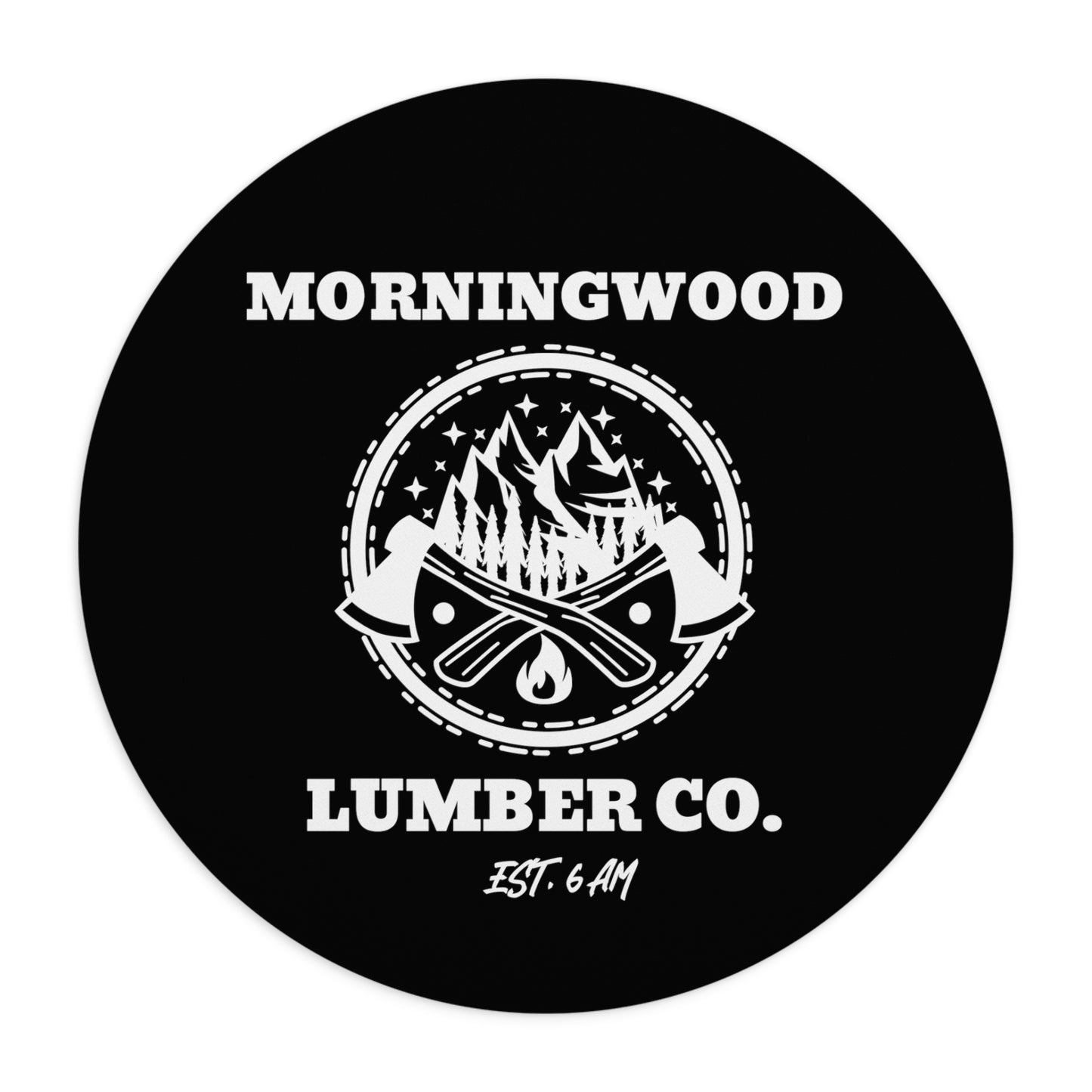 Morningwood Lumber Rewd Tees Mouse Pad