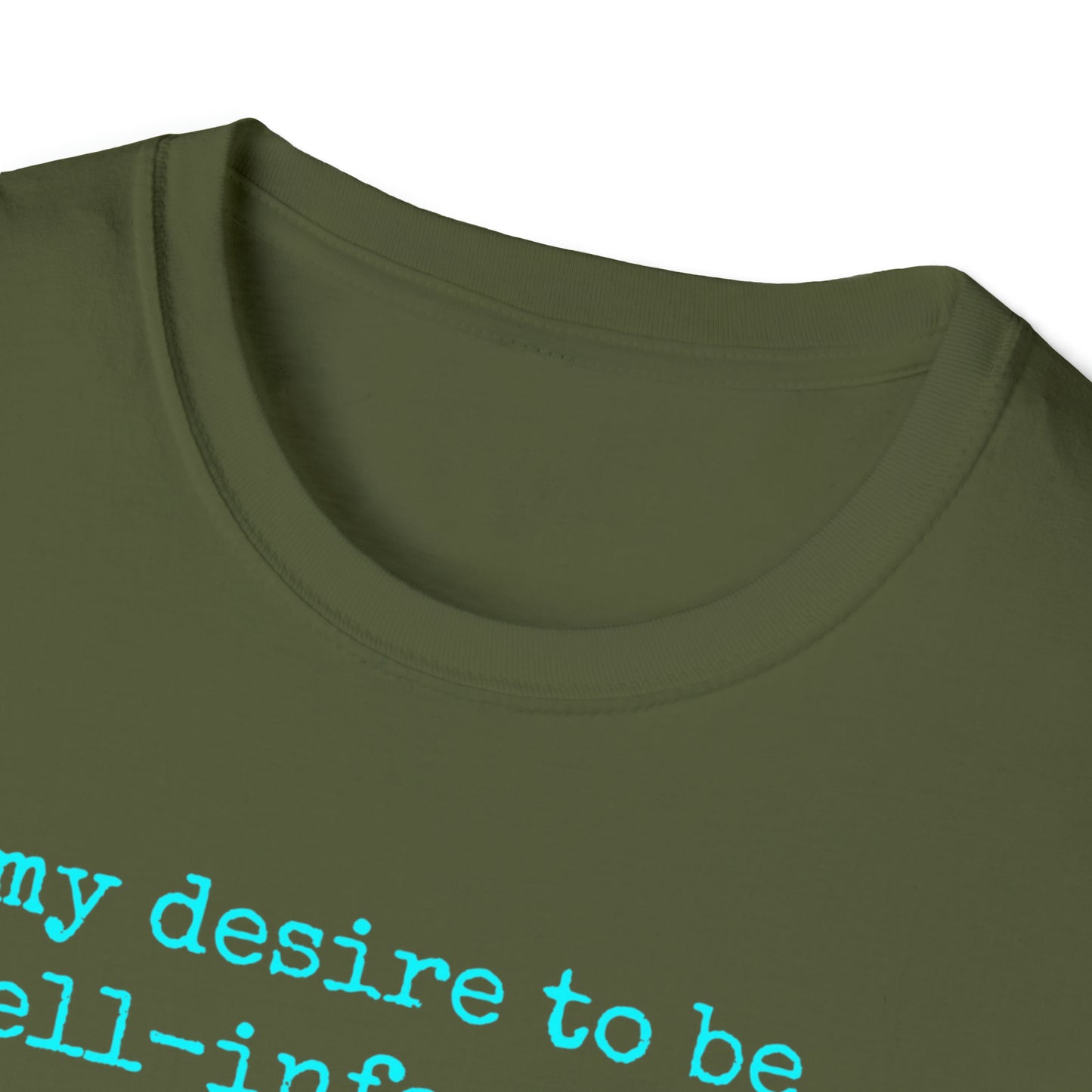 My Desire to Stay Sane Rewd Tees Unisex Softstyle T-Shirt