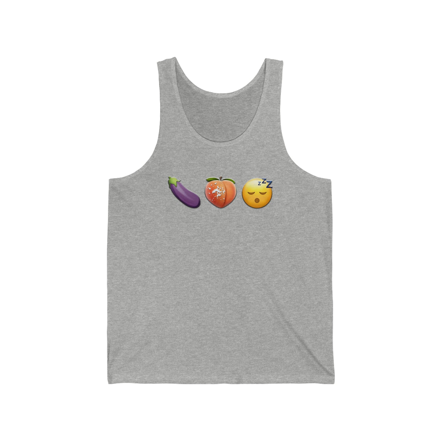 Rude Emoji Unisex Jersey Tank