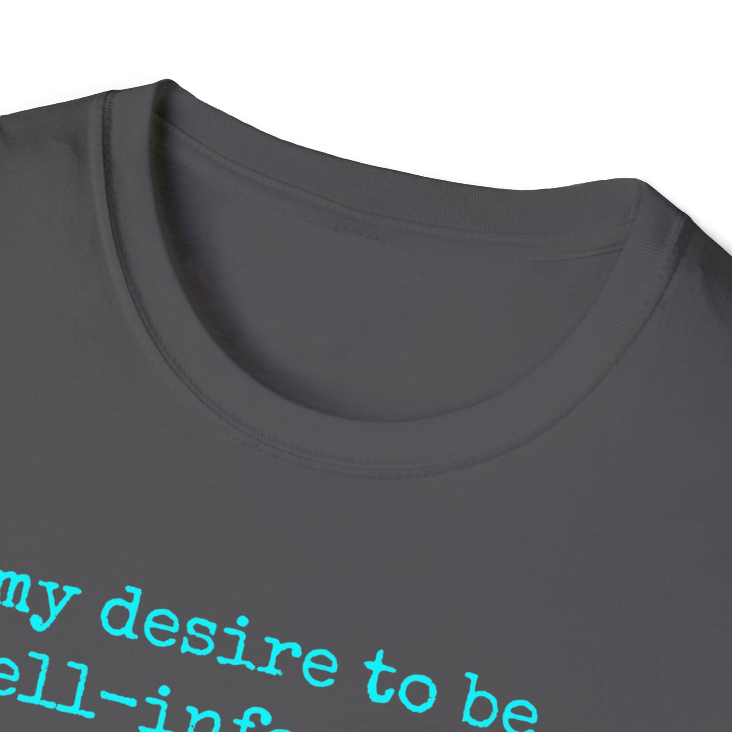 My Desire to Stay Sane Rewd Tees Unisex Softstyle T-Shirt