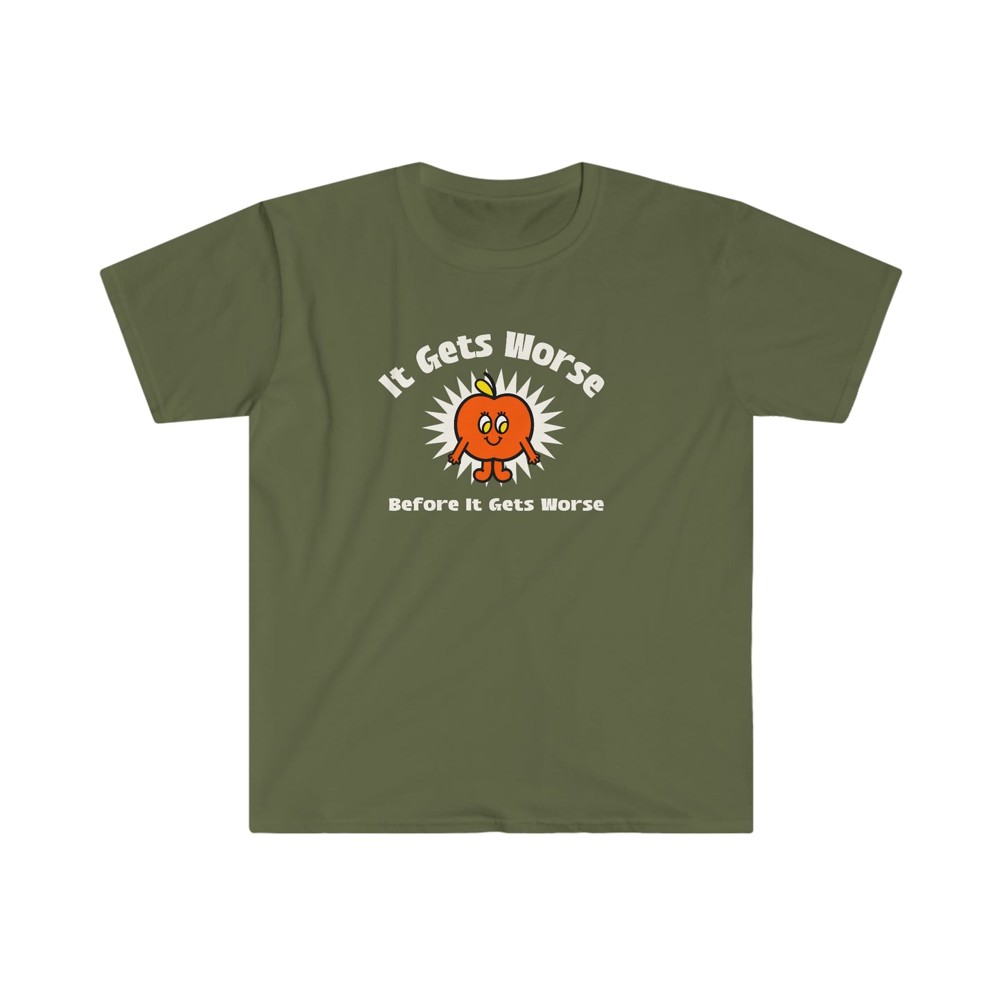 It Gets Worse Rewd Tees Unisex Softstyle T-Shirt