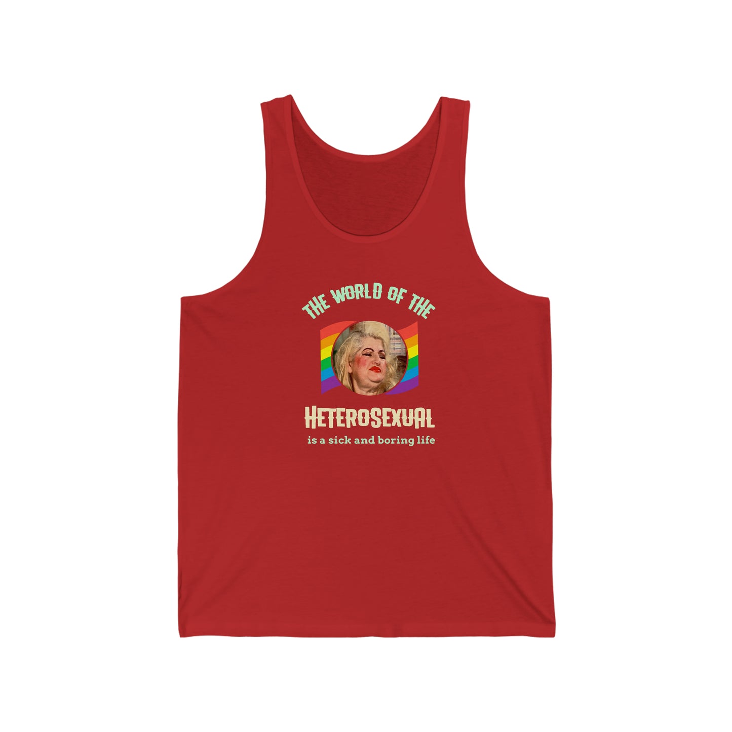 John Water's Aunt Ida Unisex Jersey Tank