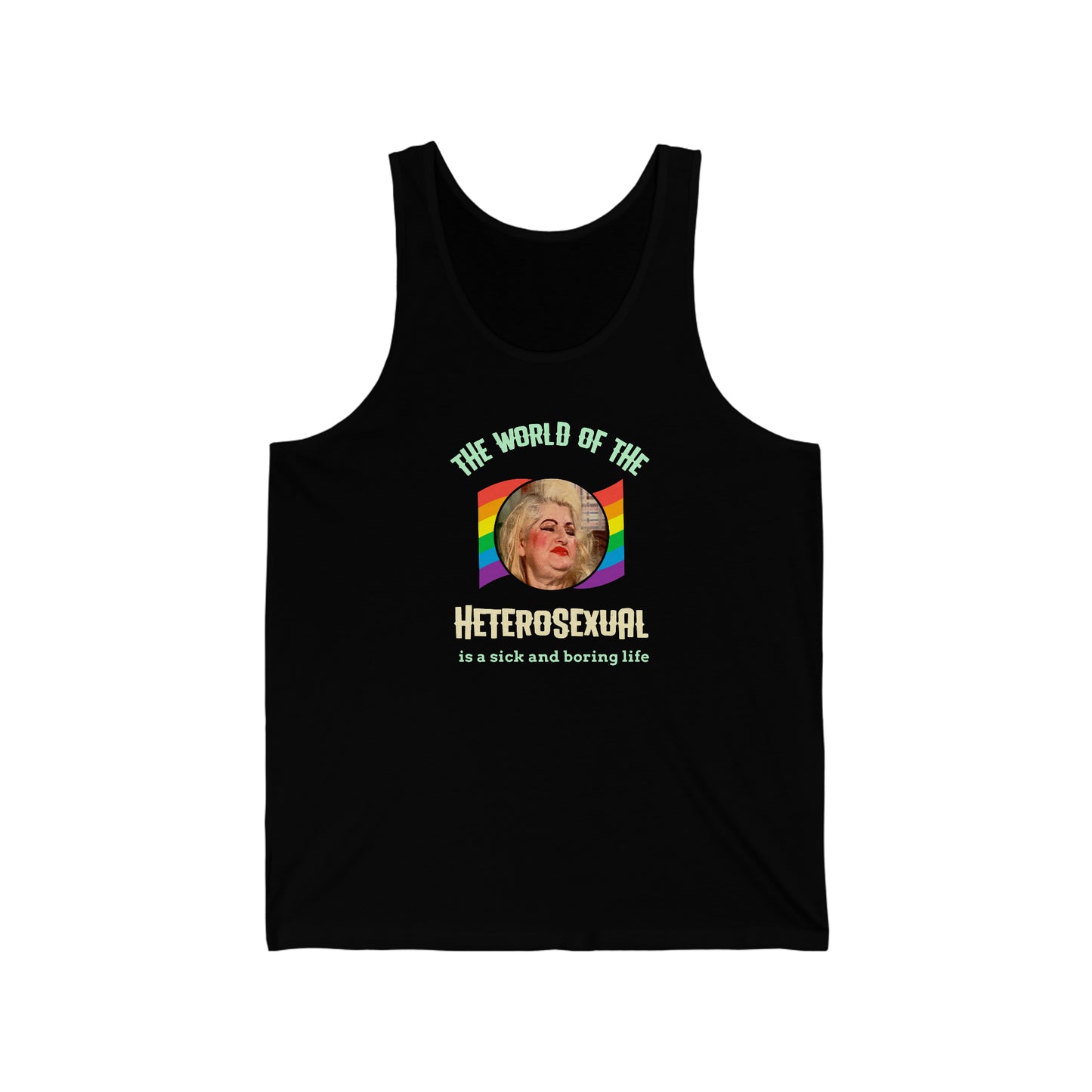 John Water's Aunt Ida Unisex Jersey Tank