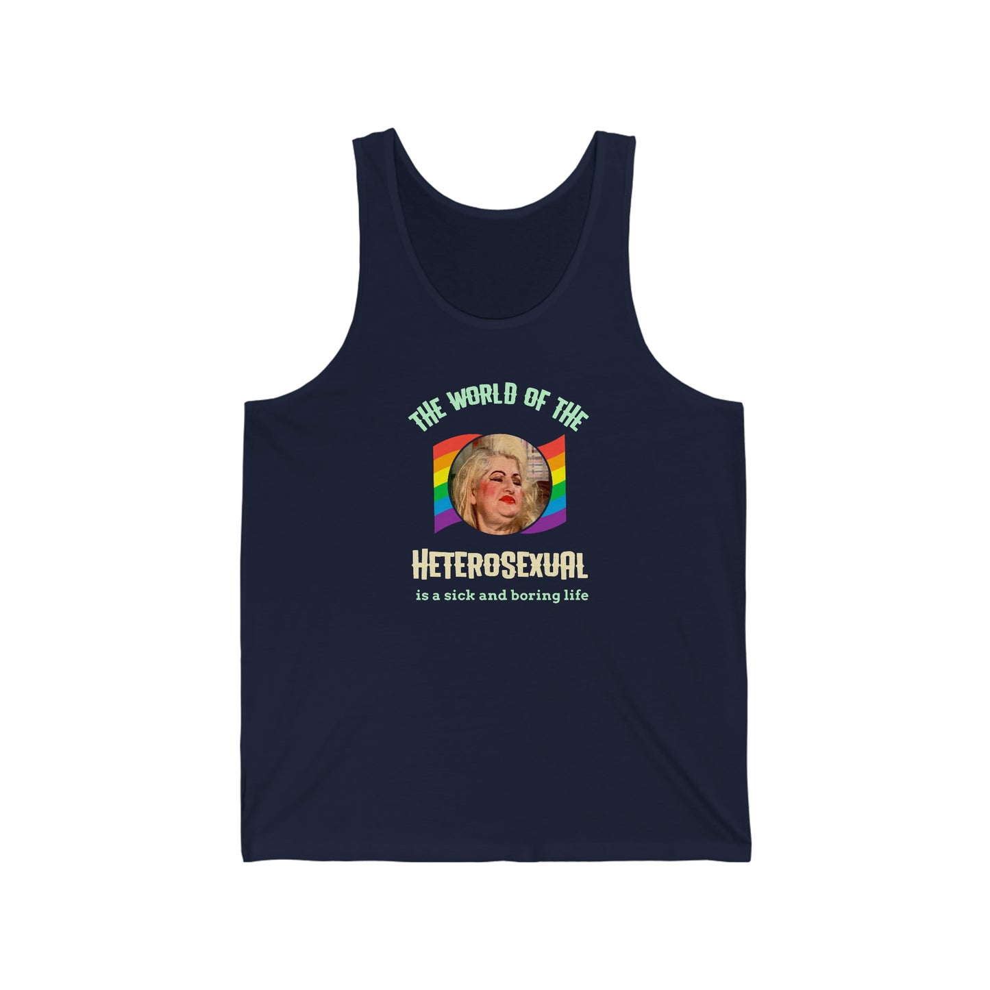 John Water's Aunt Ida Unisex Jersey Tank