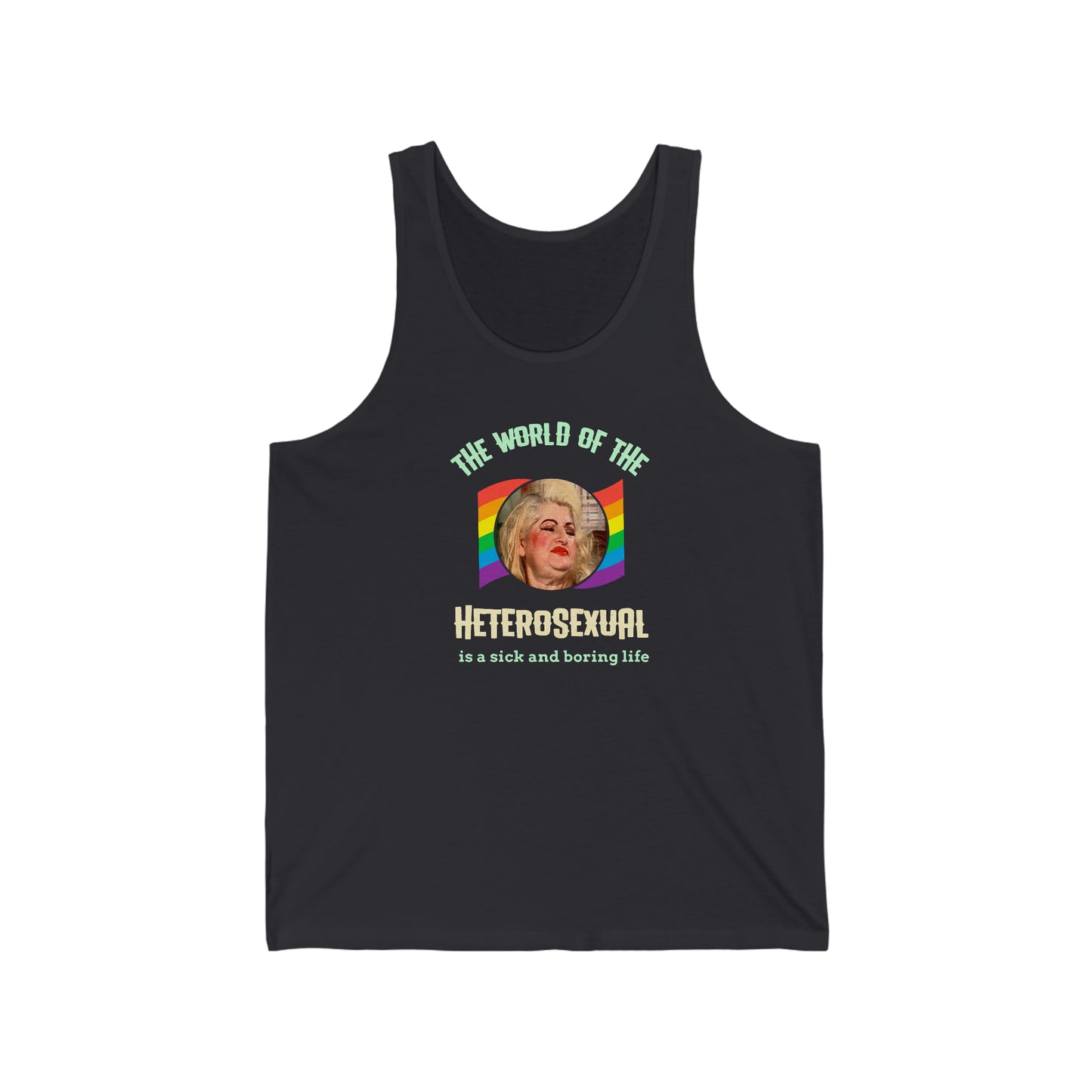 John Water's Aunt Ida Unisex Jersey Tank