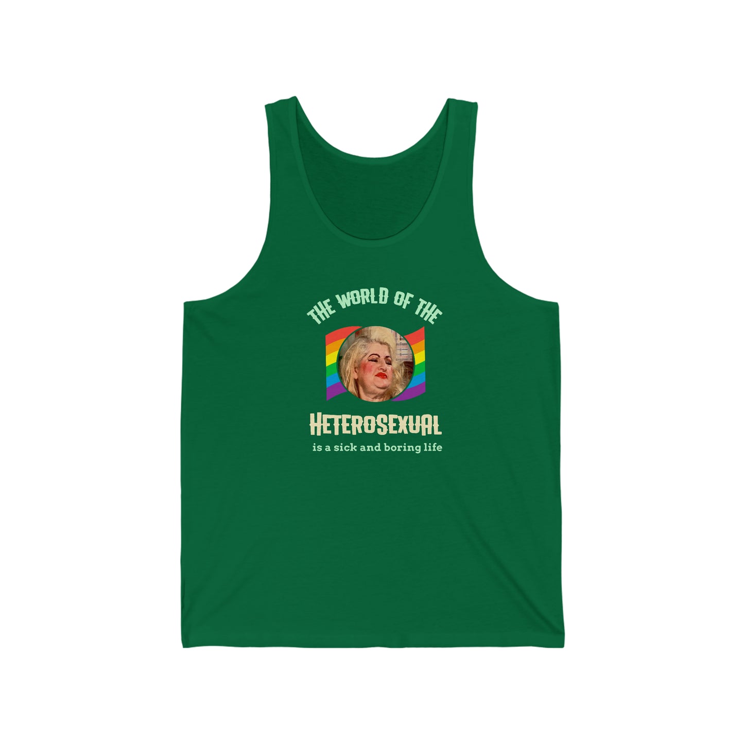 John Water's Aunt Ida Unisex Jersey Tank