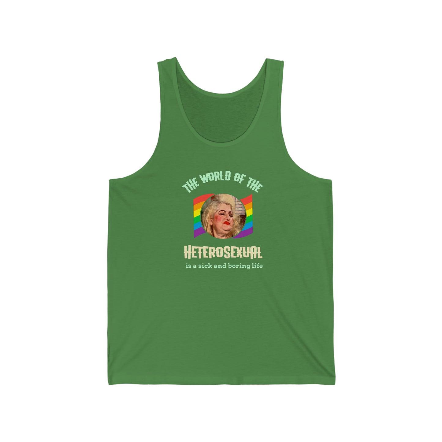 John Water's Aunt Ida Unisex Jersey Tank