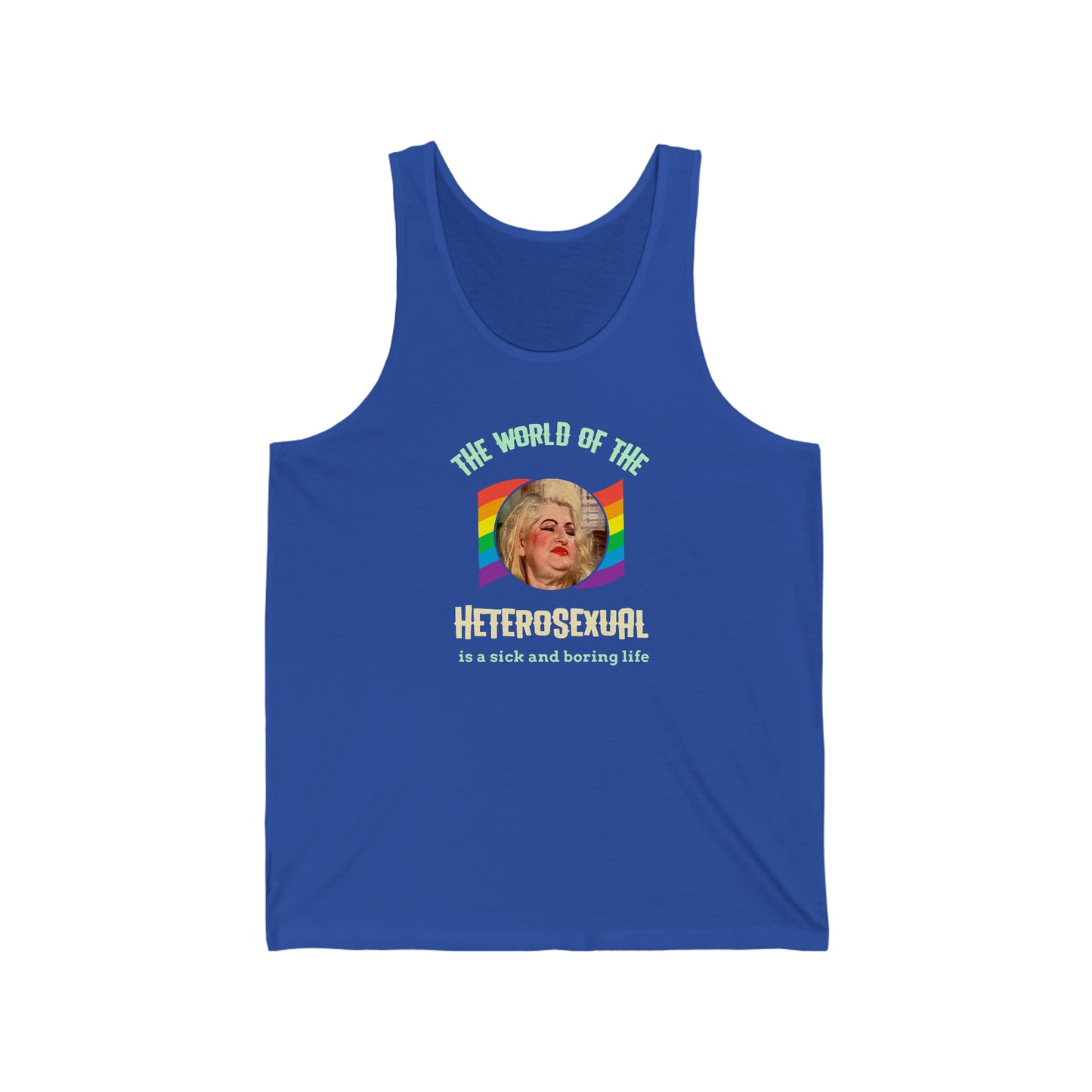 John Water's Aunt Ida Unisex Jersey Tank