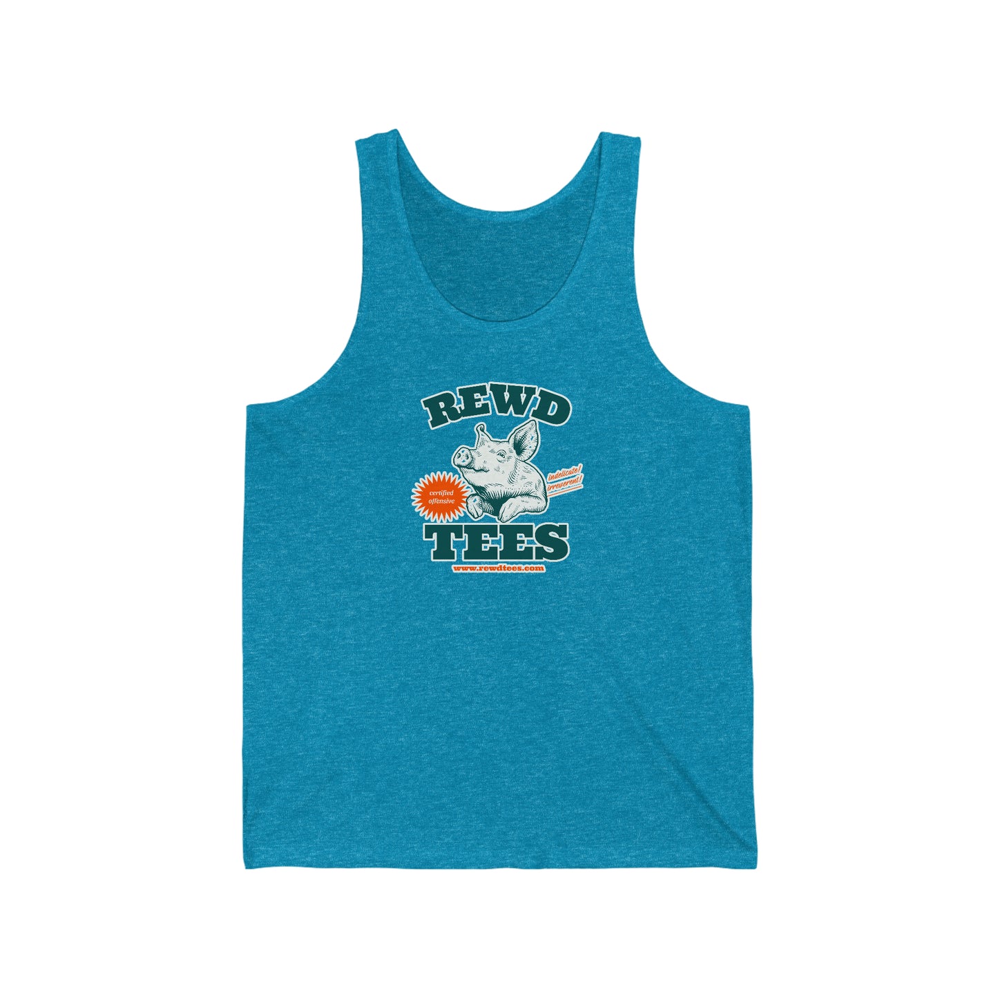 Rewd Tees Company Logo Unisex Jersey Tank