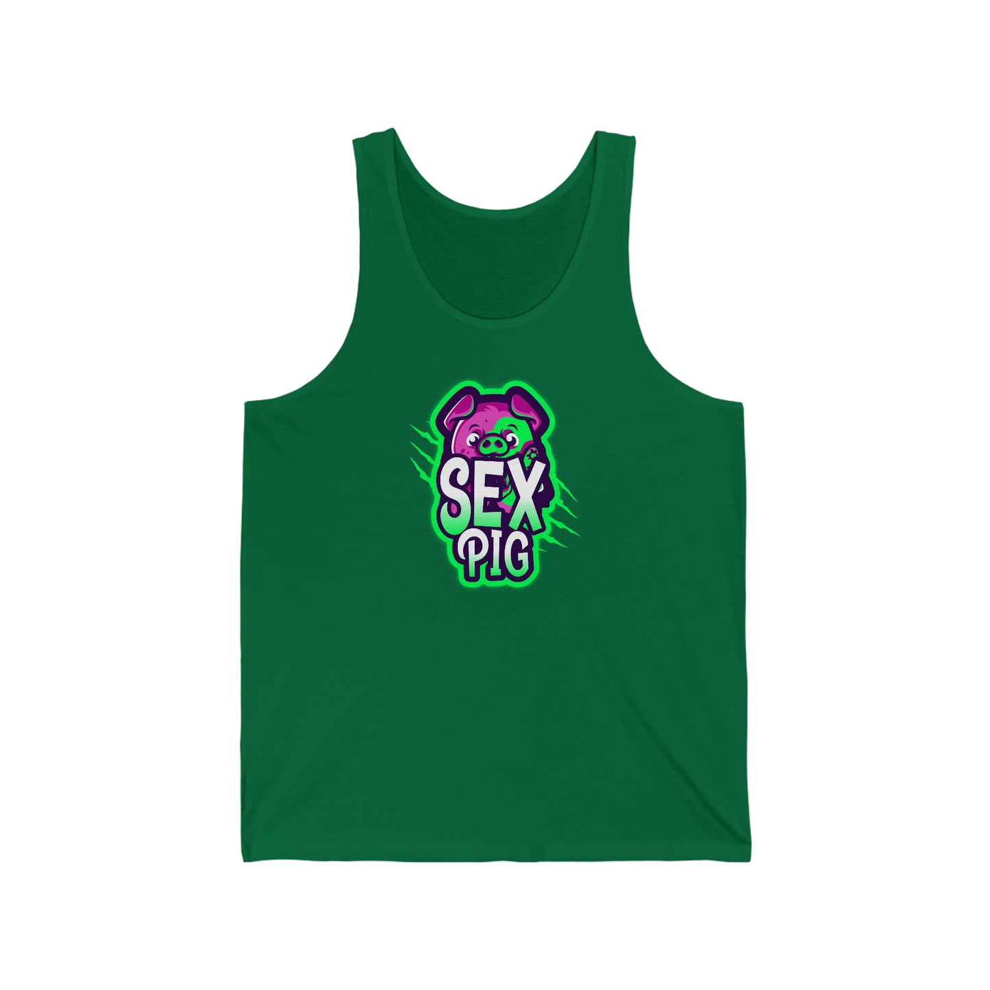 Sex Pig Unisex Jersey Tank - Rewd Tees