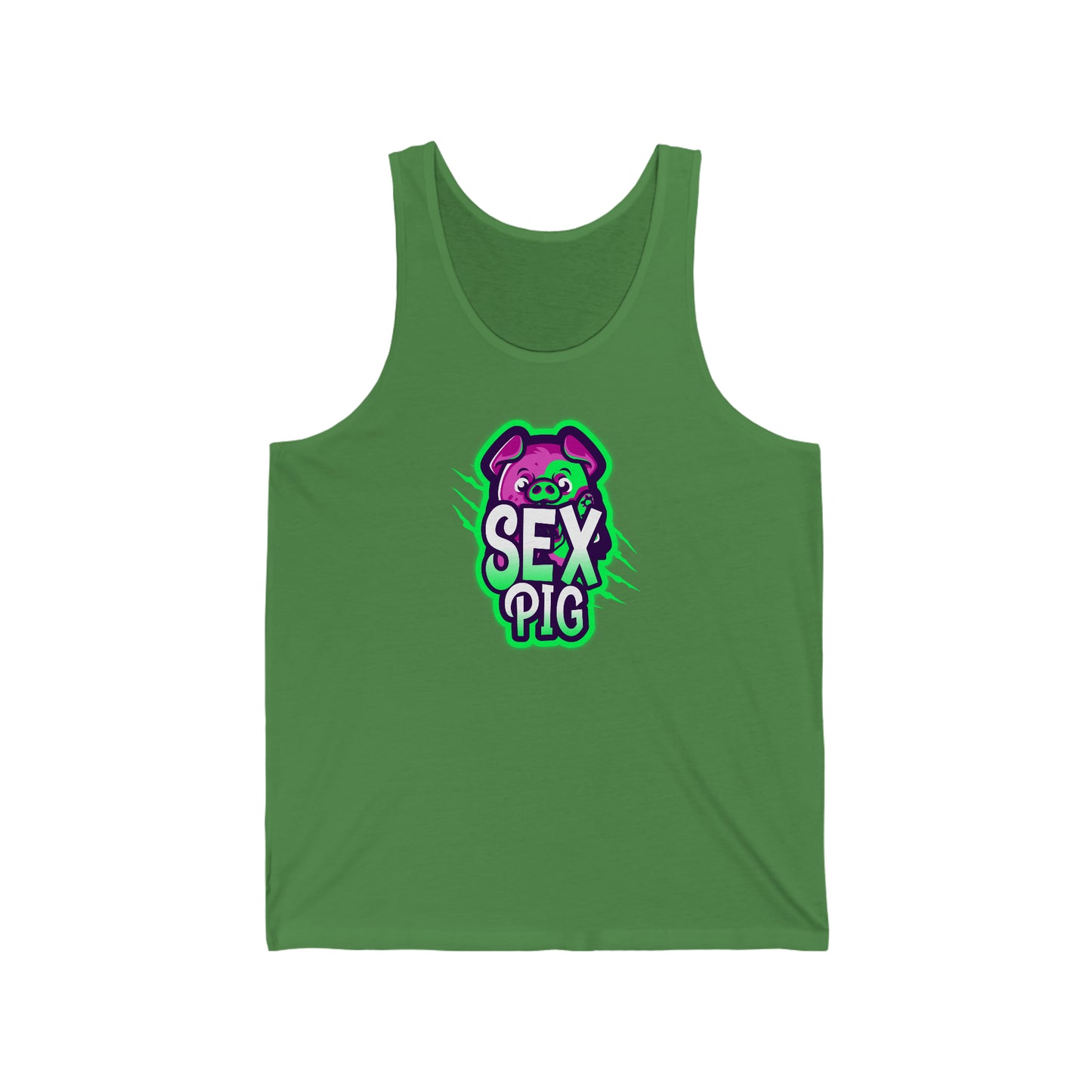 Sex Pig Unisex Jersey Tank - Rewd Tees