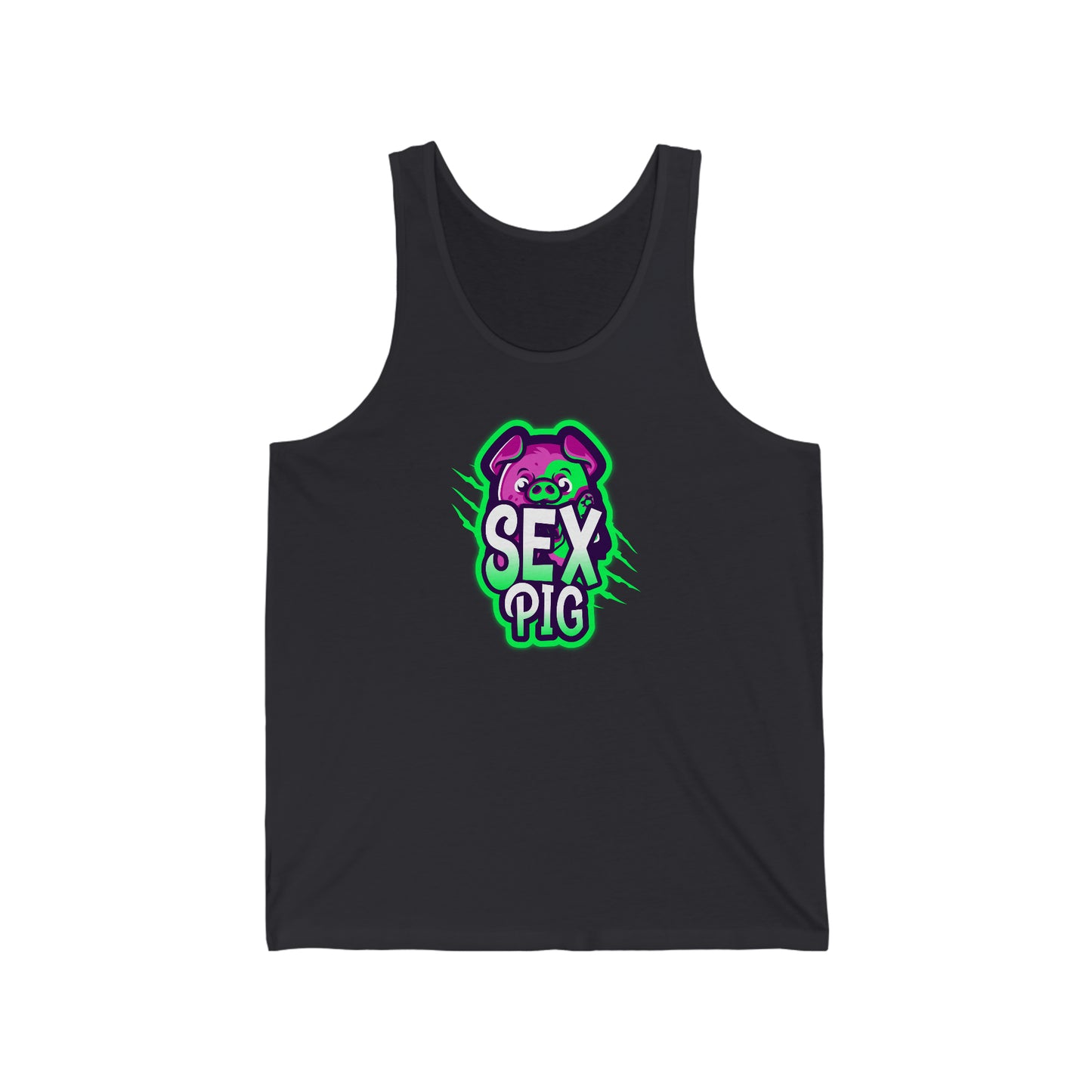 Sex Pig Unisex Jersey Tank - Rewd Tees