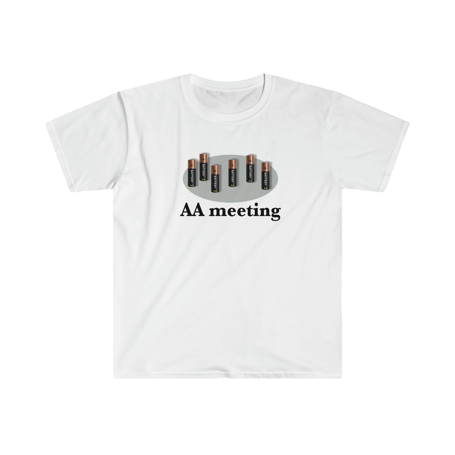 AA meeting Unisex Softstyle T-Shirt