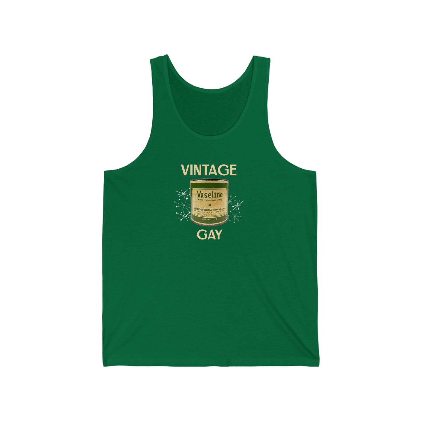 Vintage Gay Vaseline Unisex Jersey Tank - Rewd Tees