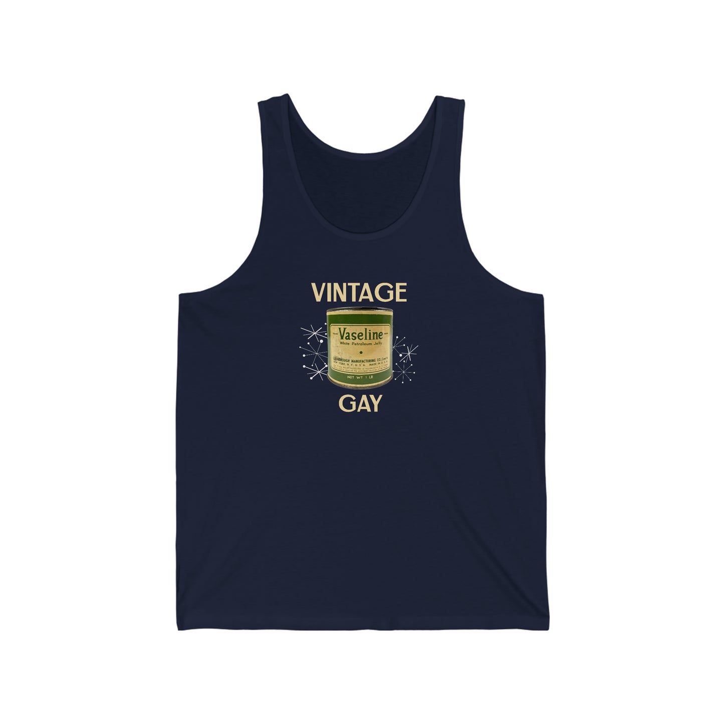 Vintage Gay Vaseline Unisex Jersey Tank - Rewd Tees
