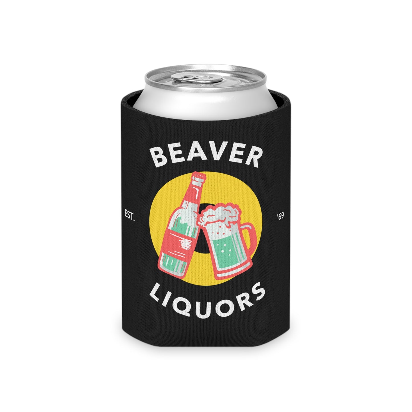 Beaver Liquors Rewd Tees Can Cooler
