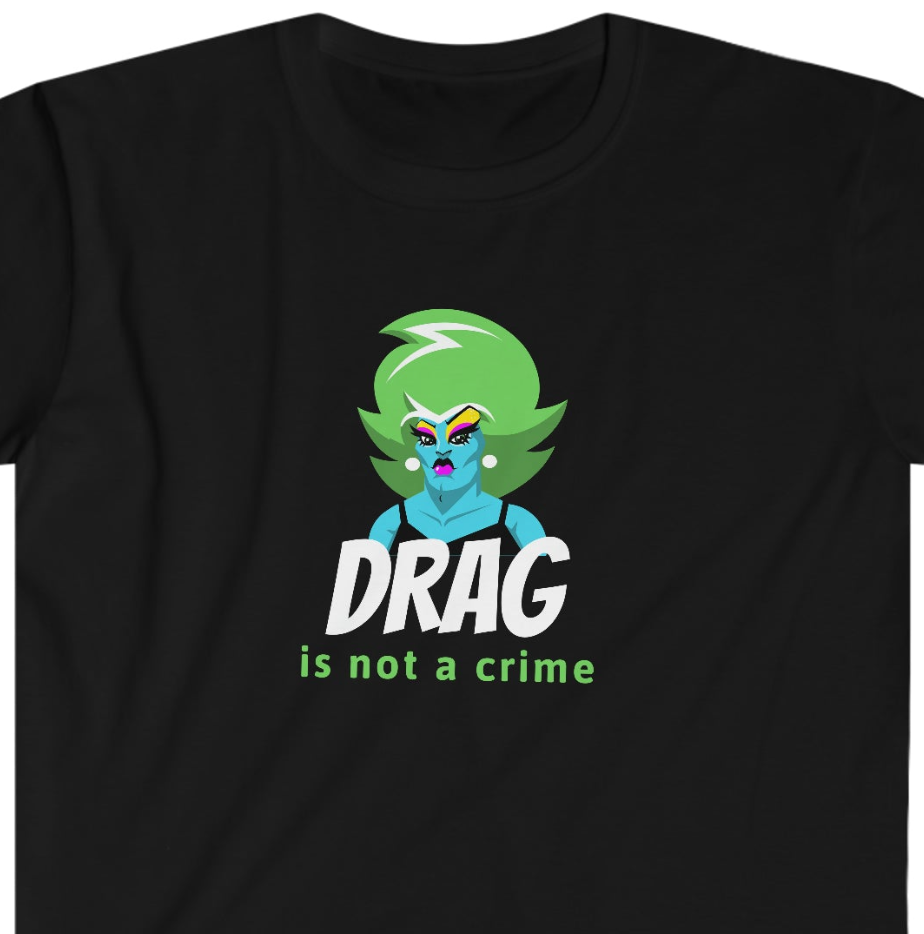 Rewd Tees Drag Queen Unisex Gay Pride Softstyle Pride T-Shirt