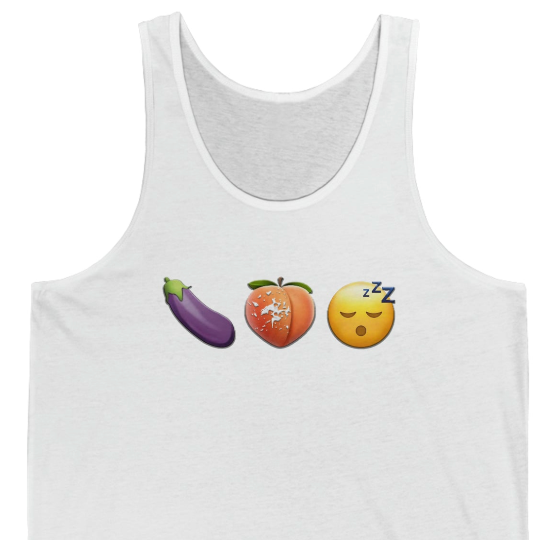 Rude Emoji Unisex Jersey Tank