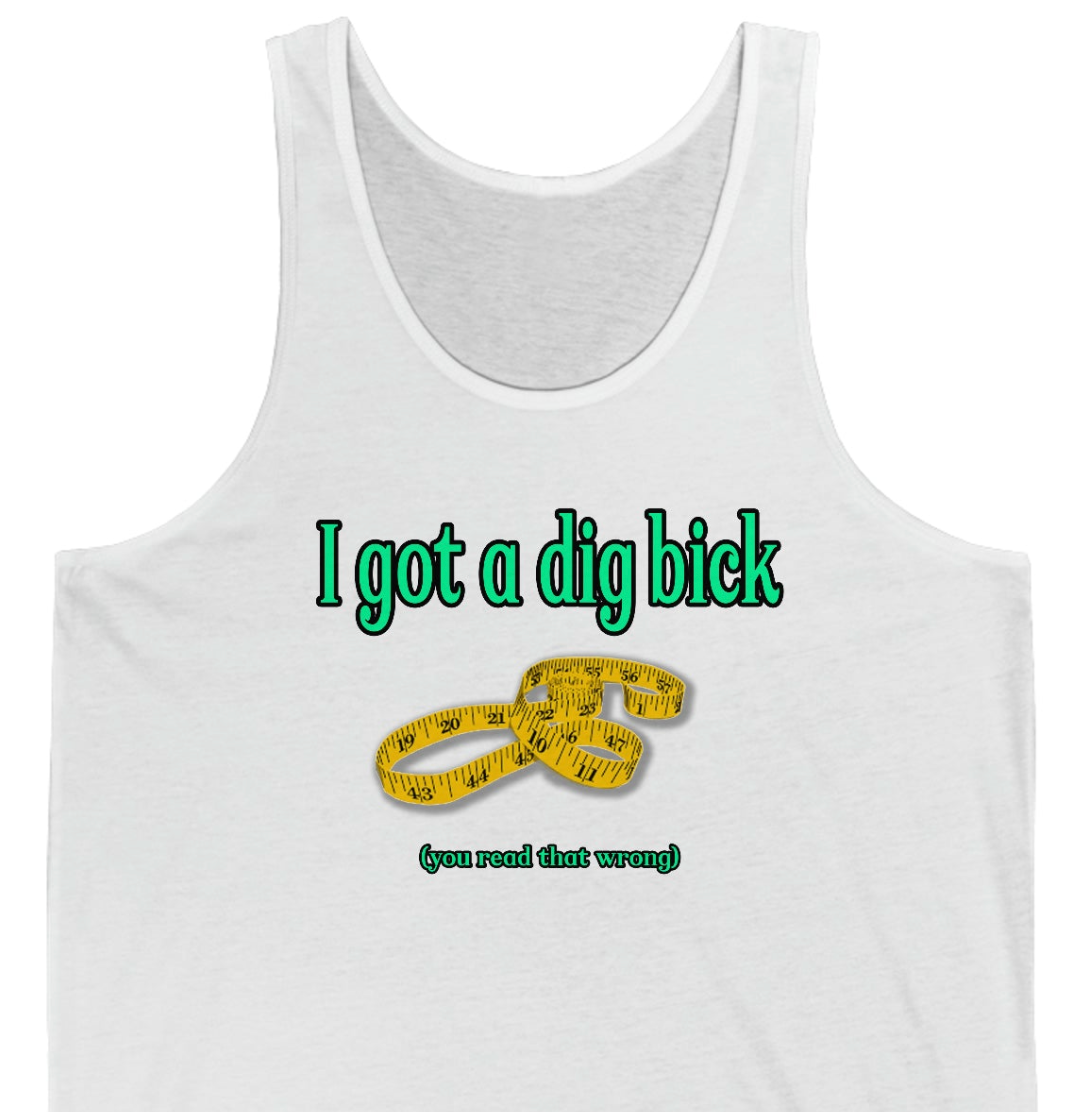 You Read the Wrong Unisex Jersey Tank