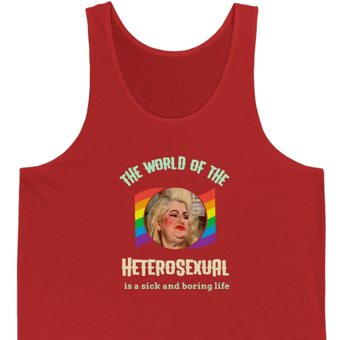 John Water's Aunt Ida Unisex Jersey Tank
