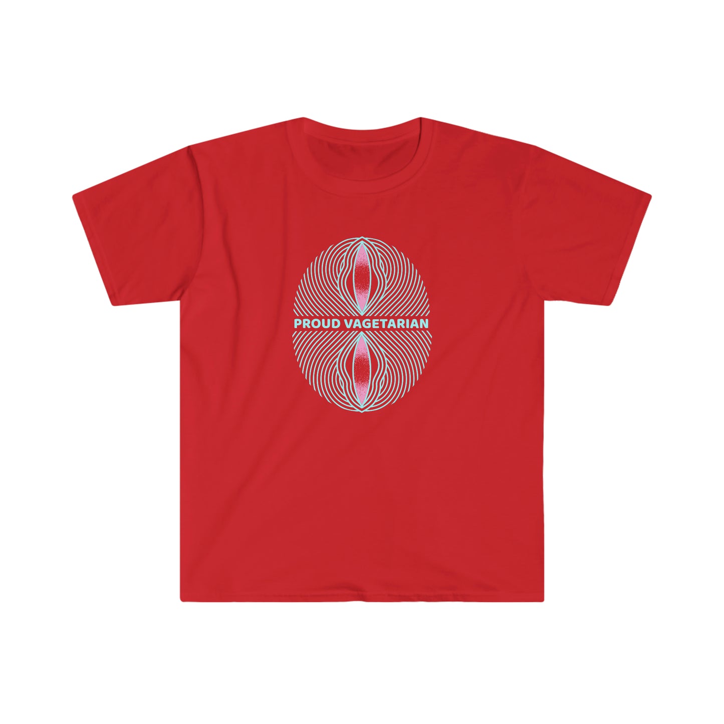 Proud Vagetarian Unisex Softstyle T-Shirt