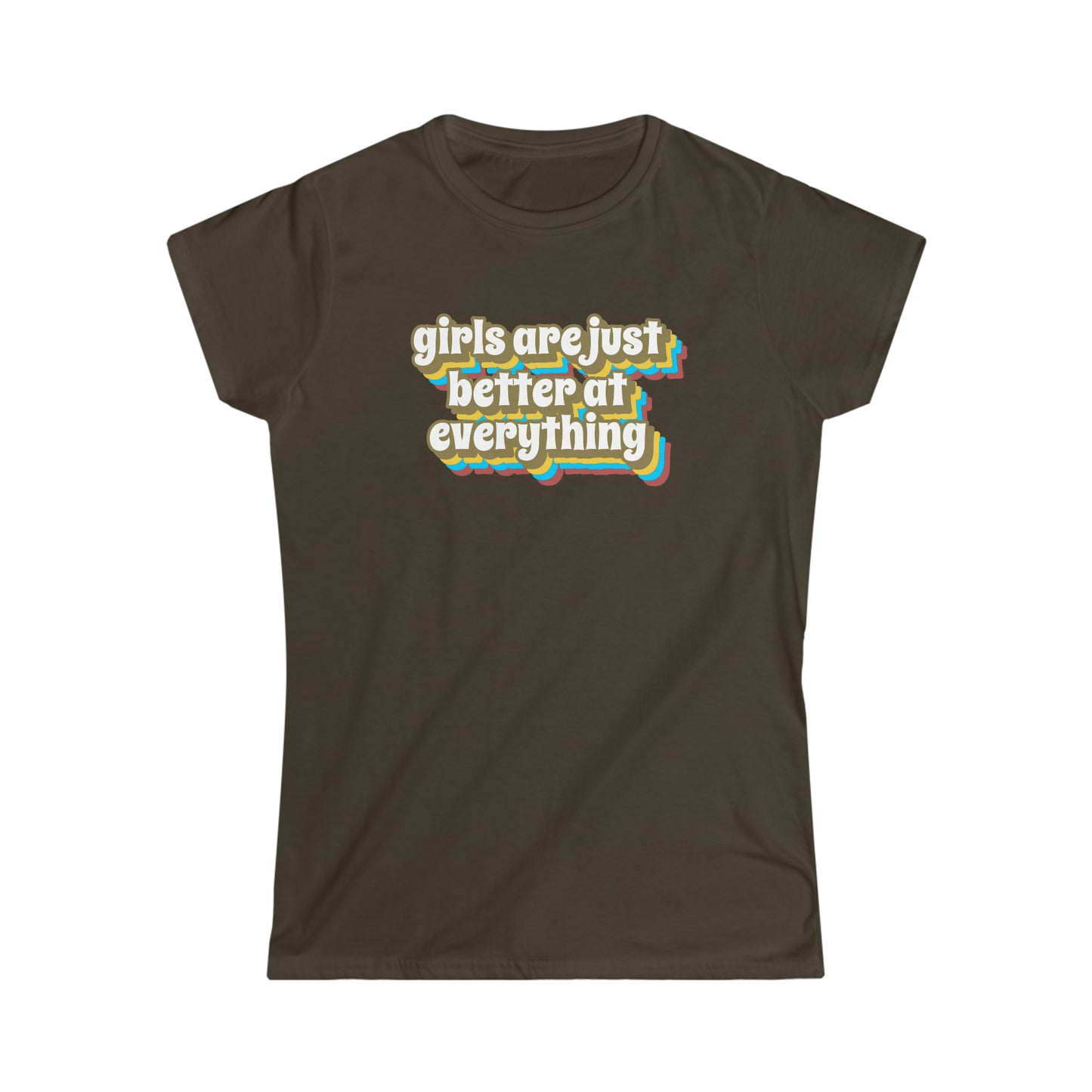 Girls are Just Better Women's Softstyle Tee