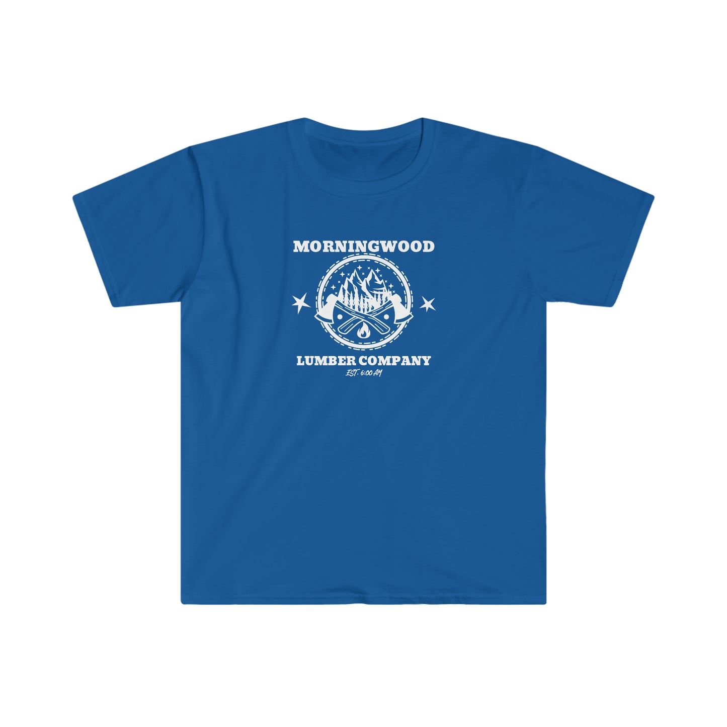 Morningwood Lumber Company Unisex Softstyle funny T-Shirt