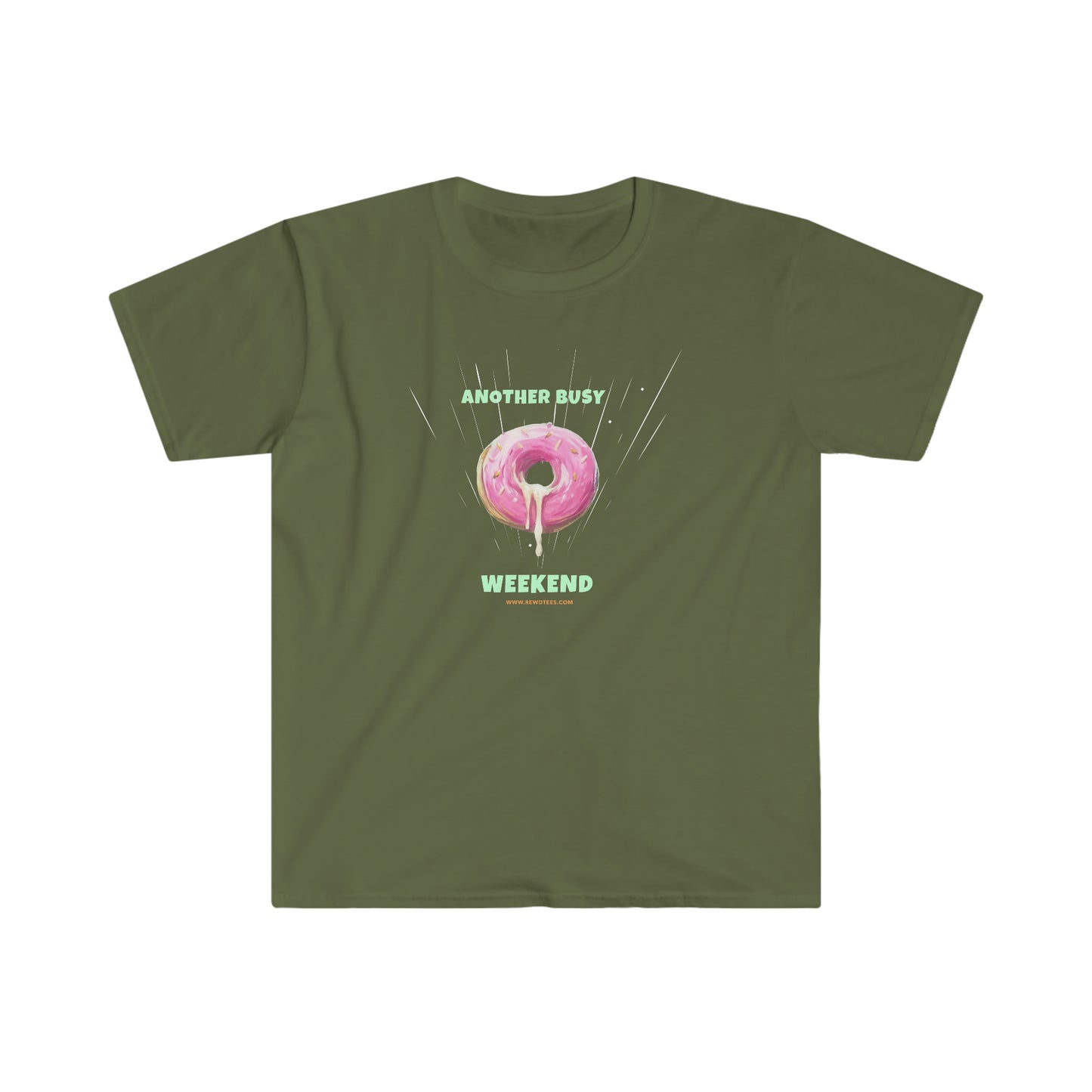 Another Busy Weekend Donut Unisex funny Softstyle T-Shirt
