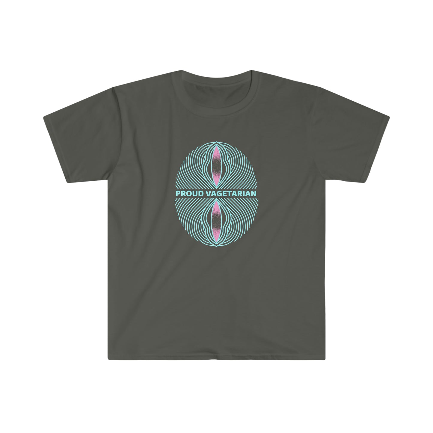 Proud Vagetarian Unisex Softstyle T-Shirt